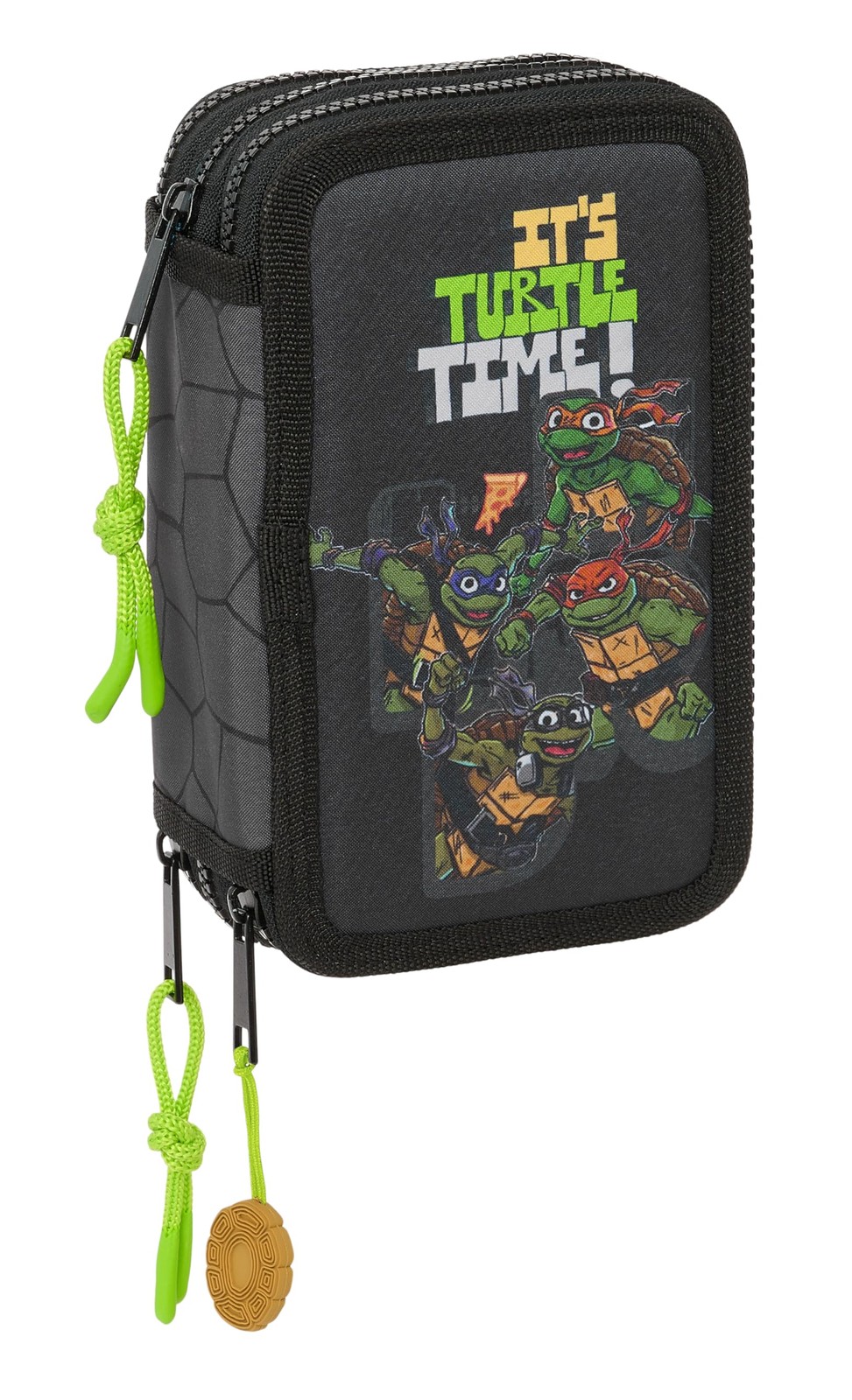 Ninja Turtles – School Case with 36 Tools Included, Children's Pencil Case, Chil