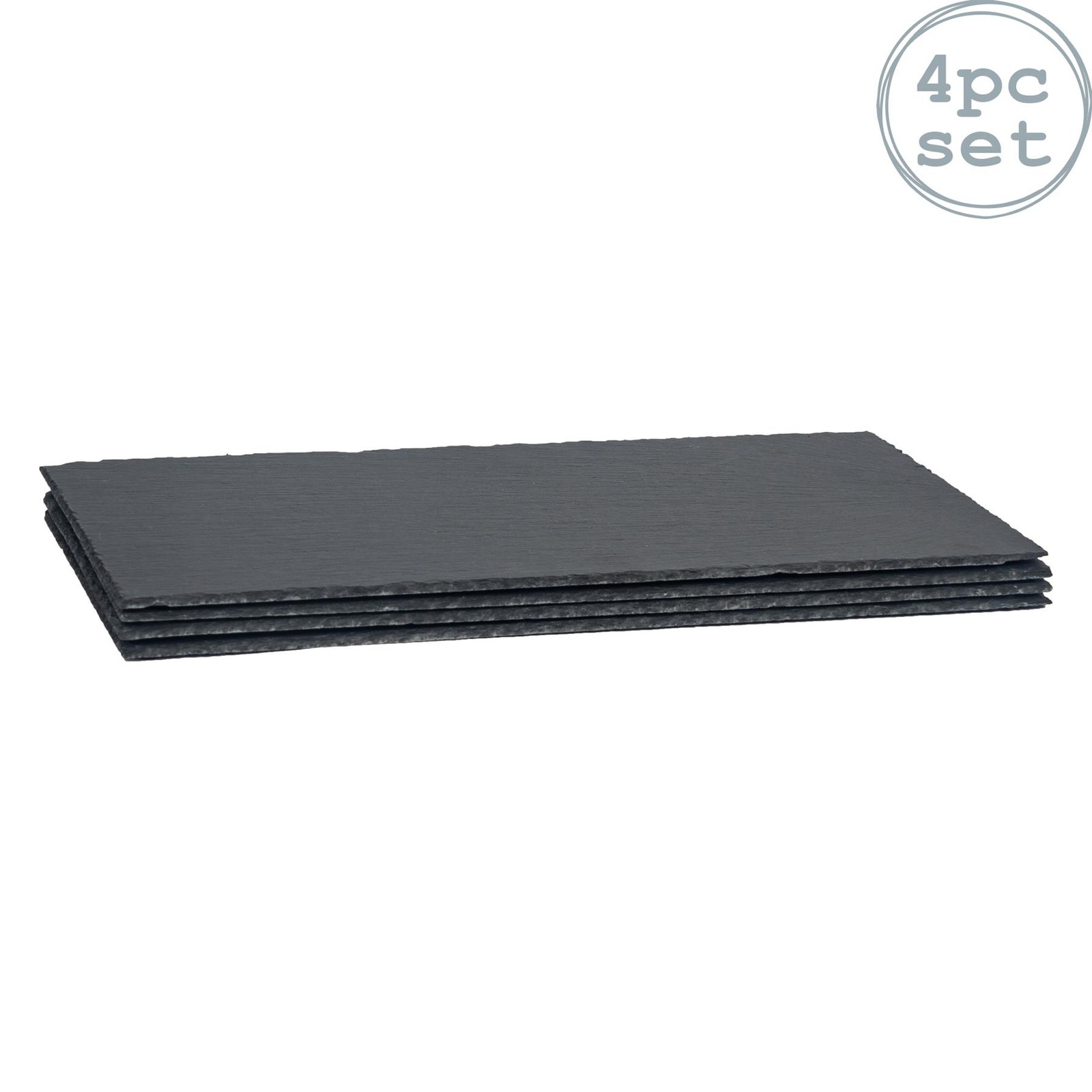 Modular Slate Table Runner Rustic Dining Table Place Setting 200 x 25cm Grey