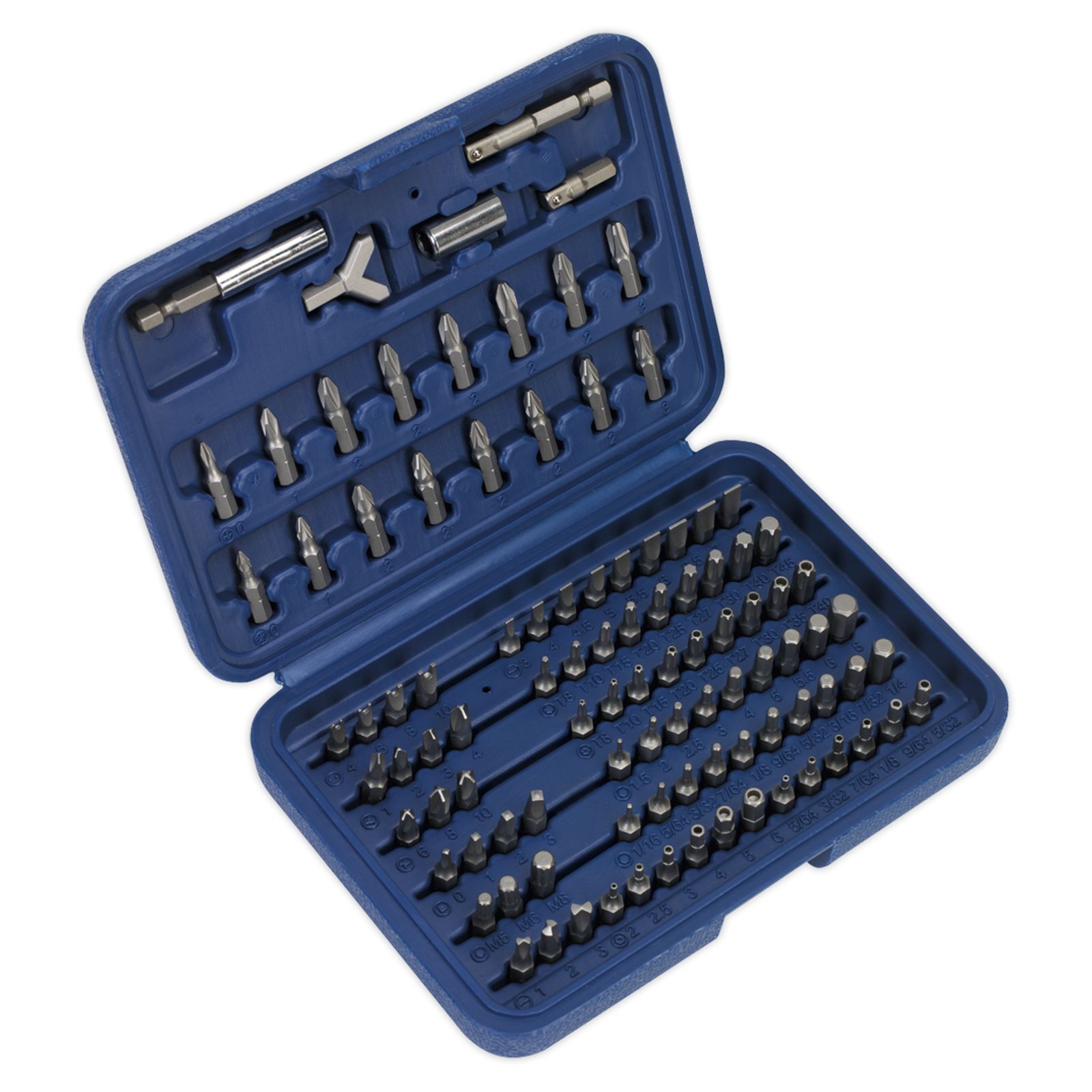 Sealey Power Tool/Security Bit Set 100pc Professional Multiuse Tools/Accessories