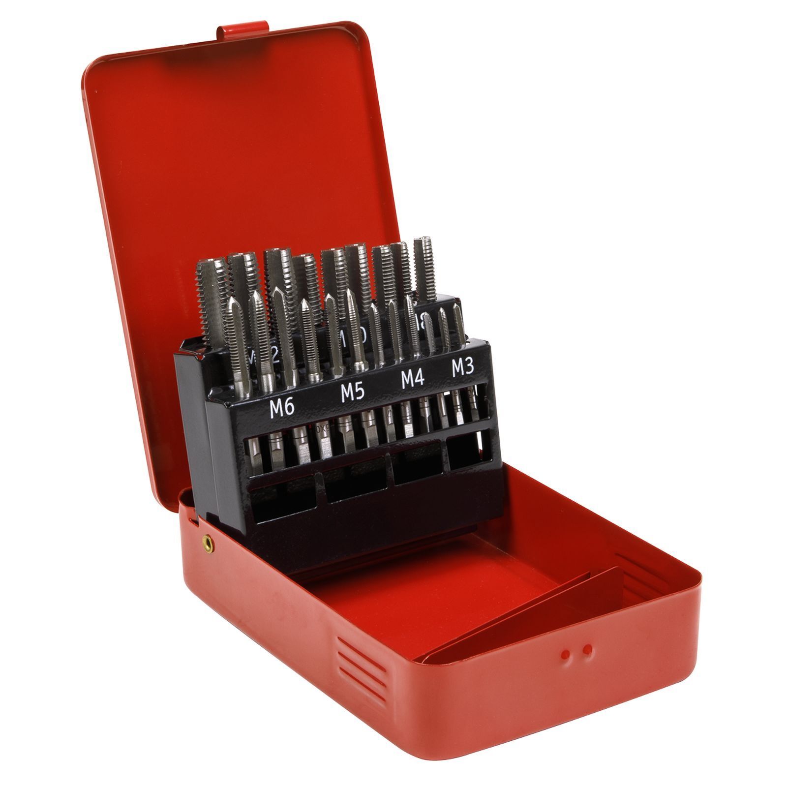 Sealey Tap Set 21 Pieces Metric Stored In A Portable Steel Storage Case - AK3021