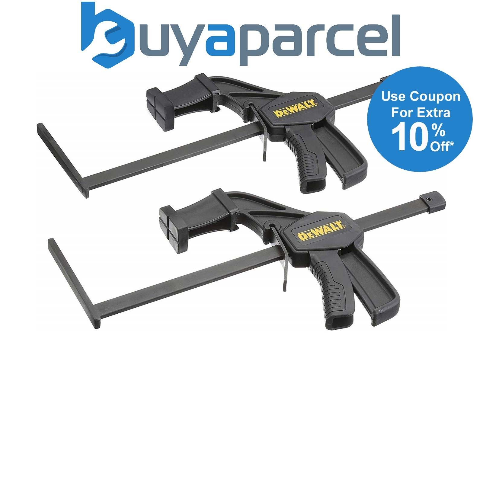 DeWalt DWS5026 Plunge Saw Clamps For Guide Rail - 1 Pair Clamps DWS520K DWS520