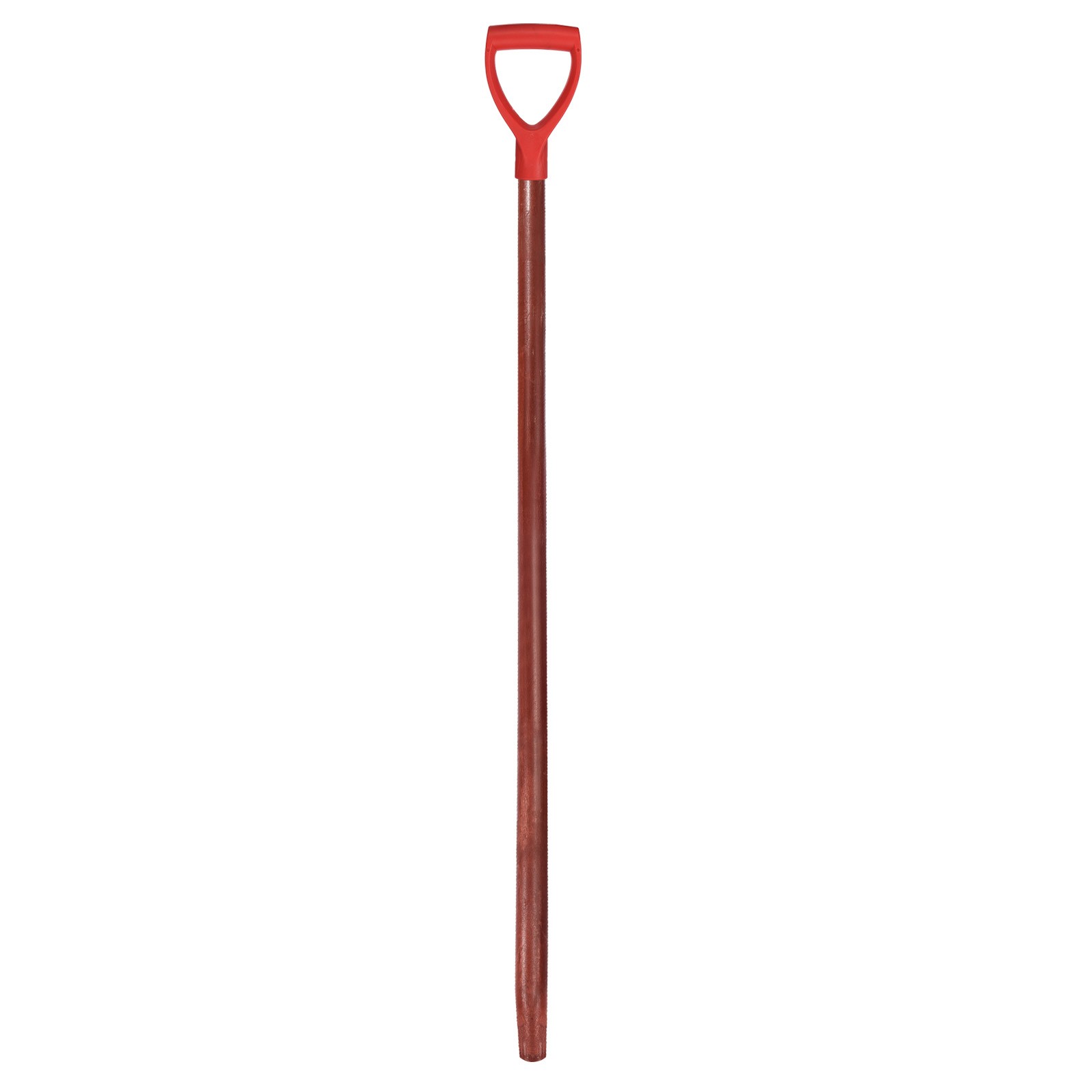 Shovel Handle Replacement 47.24" x 1.38" Wooden Long D Handle Shovels, Red