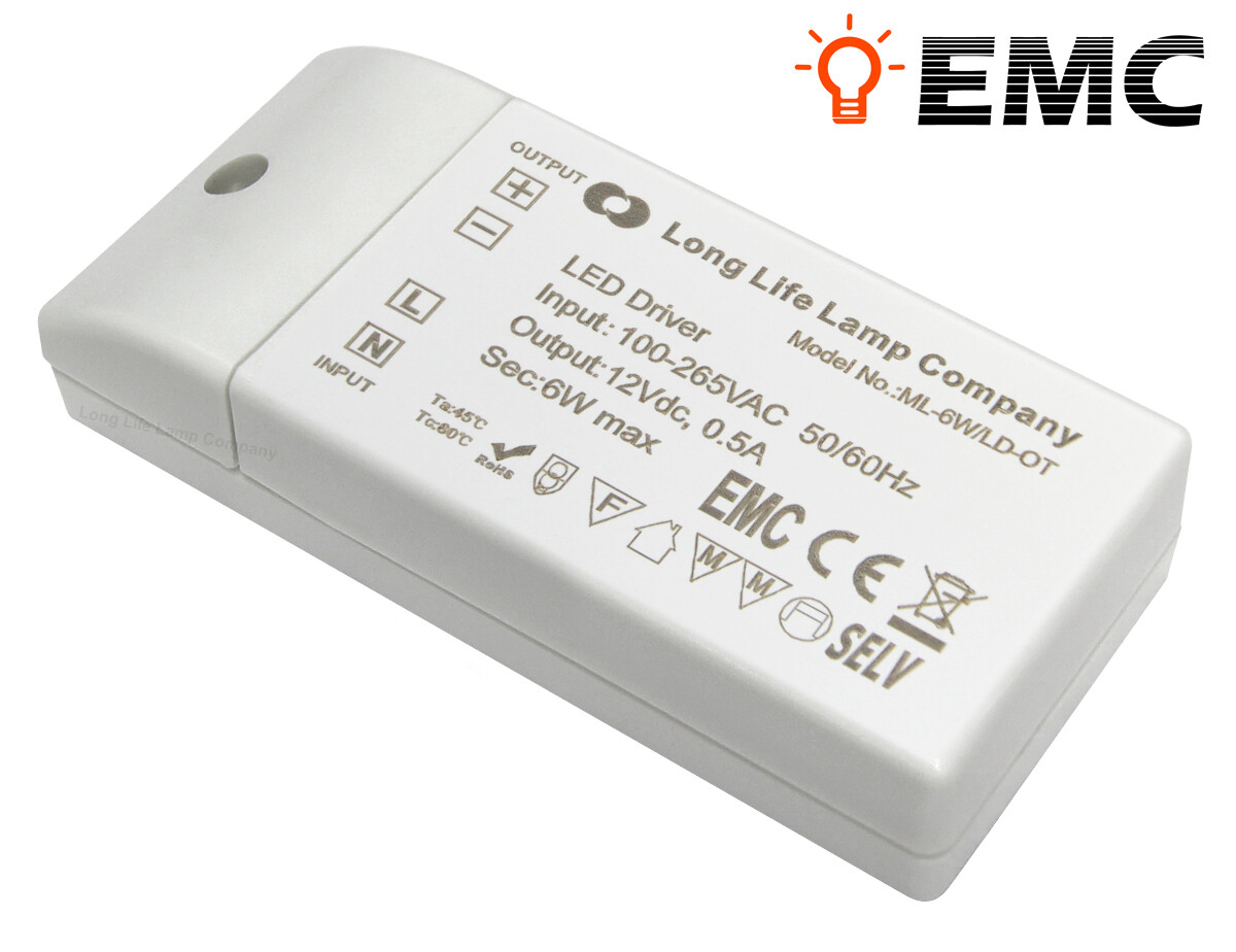 6W LED Driver Power Supply Transformer 240V - DC 12V