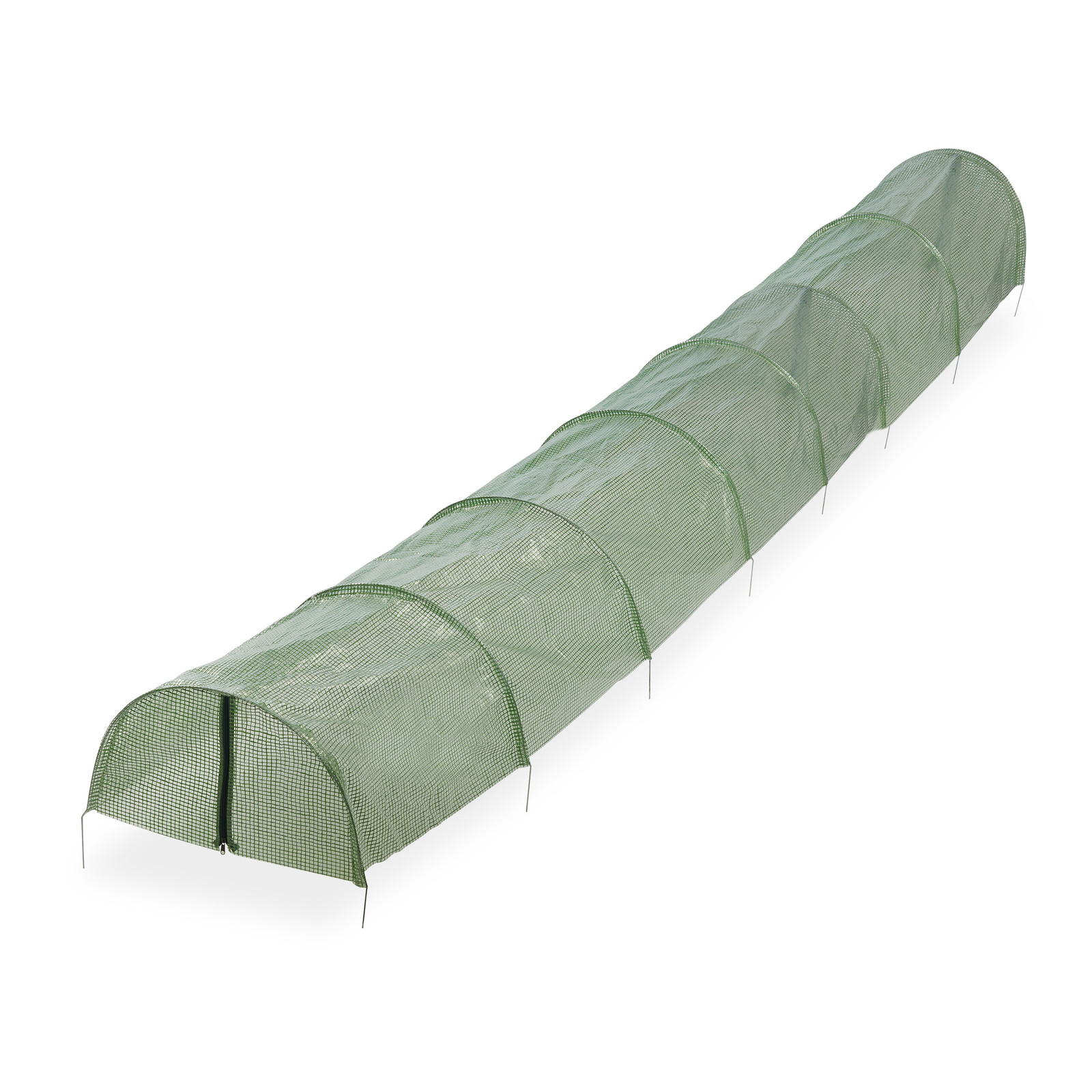 5 m PE Grow Tunnel Cloche Garden Vegetable Patch Polytunnel Cover Plastic Clear