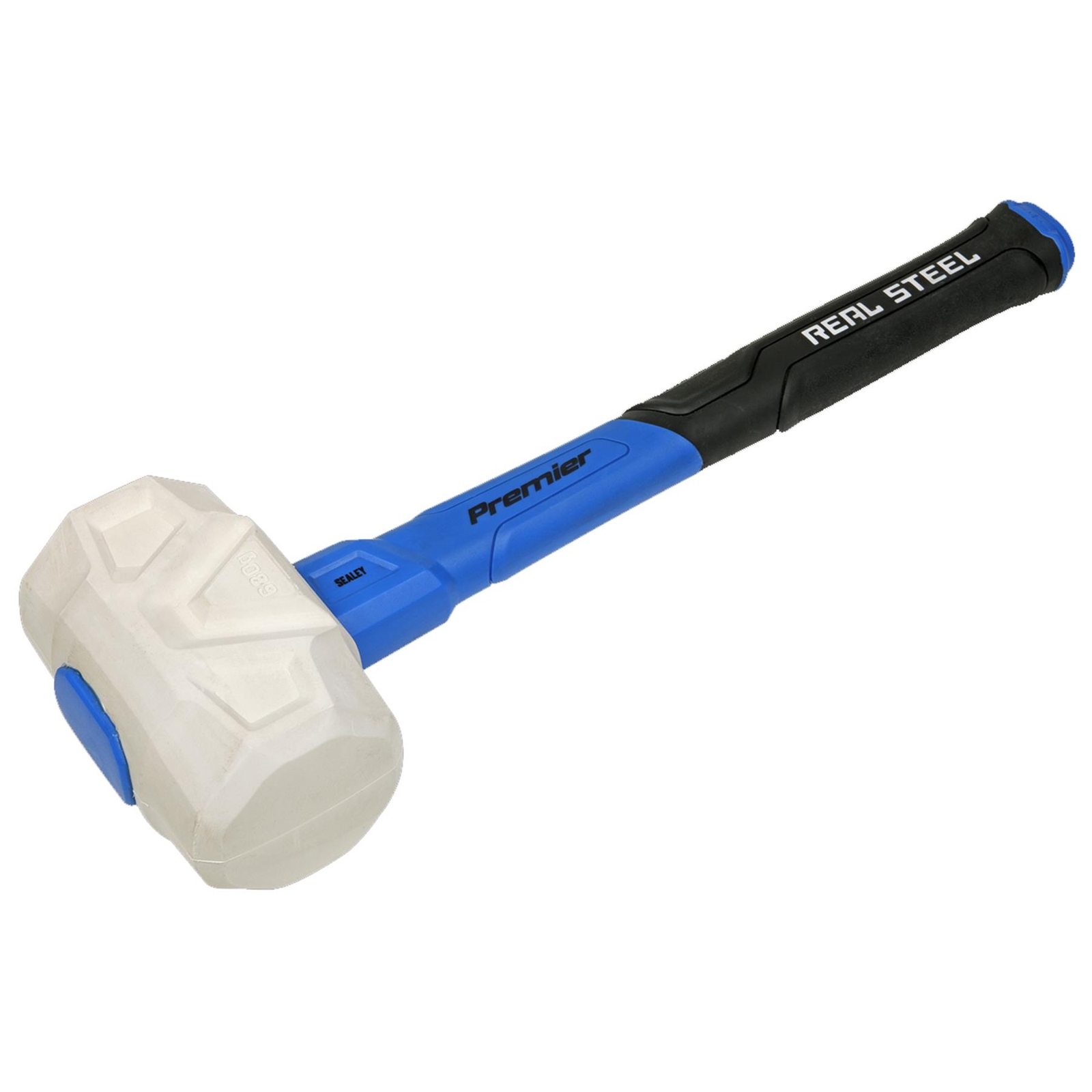 Sealey RMG24 24oz Rubber Mallet with Fibreglass Shaft