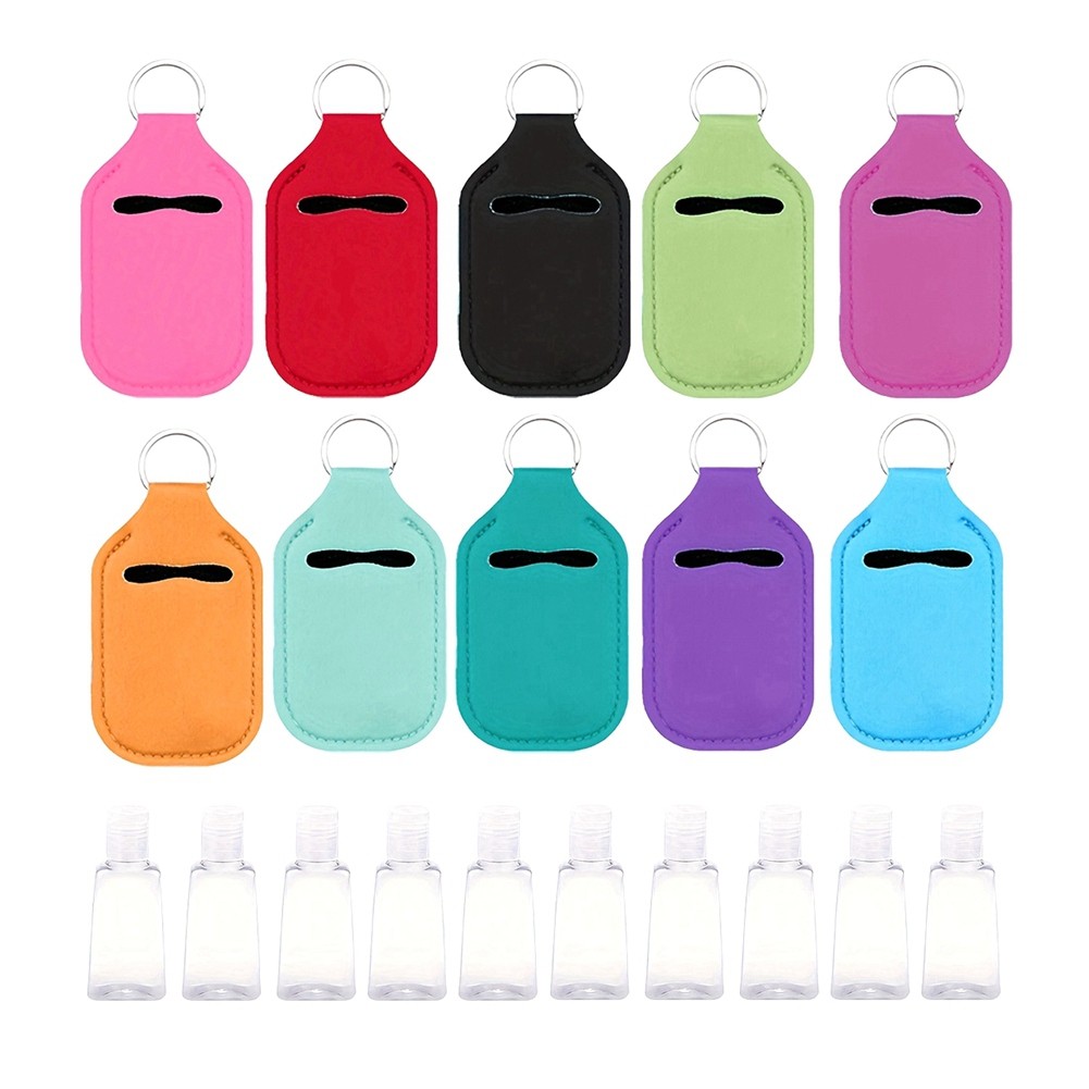 3X(20pcs Bottle Cover Bottle Set Lipstain Keychain for Keys Bottlecaps3973