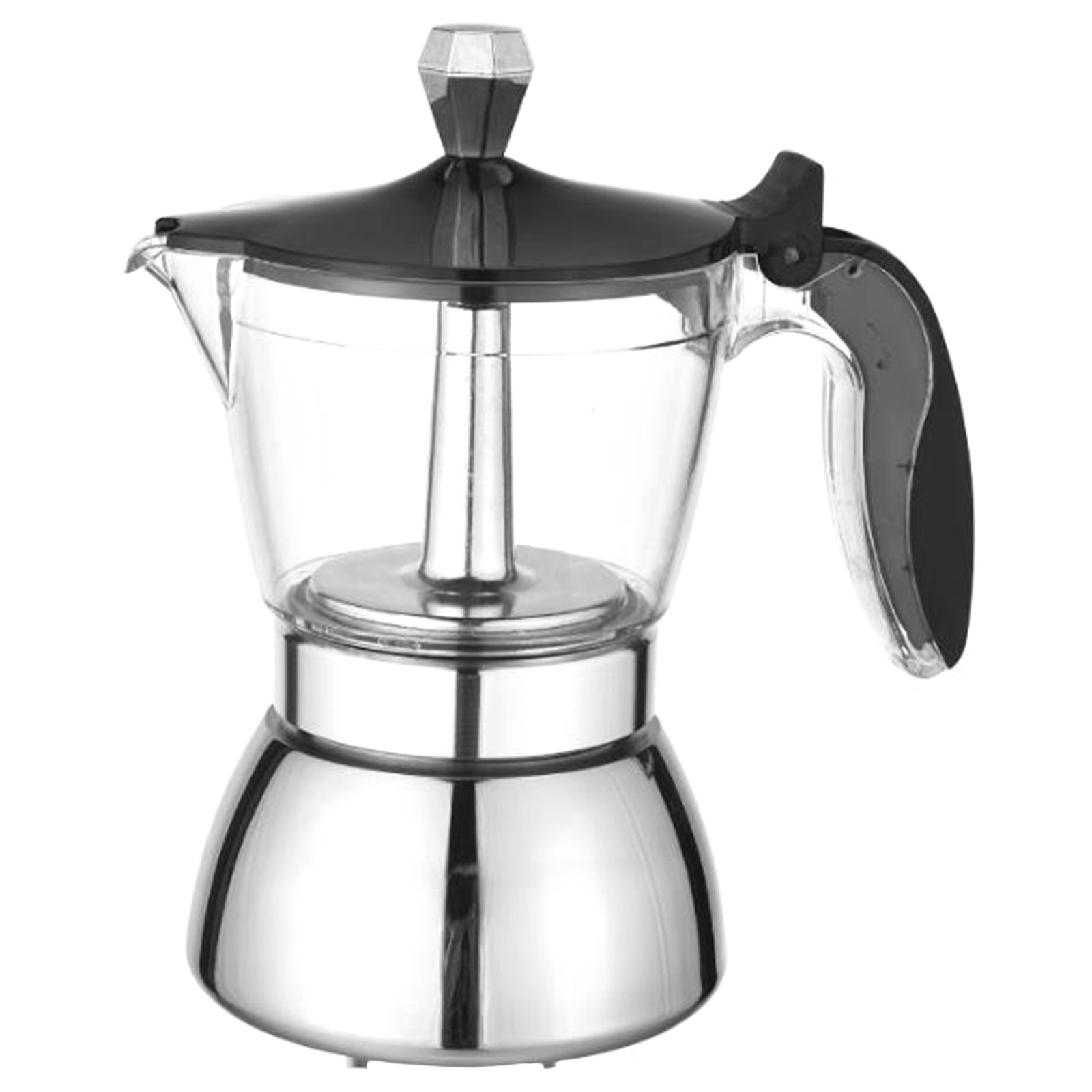 Moka Pot, 4 Cup Stovetop Espresso Maker - Coffee Percolator Machine2754