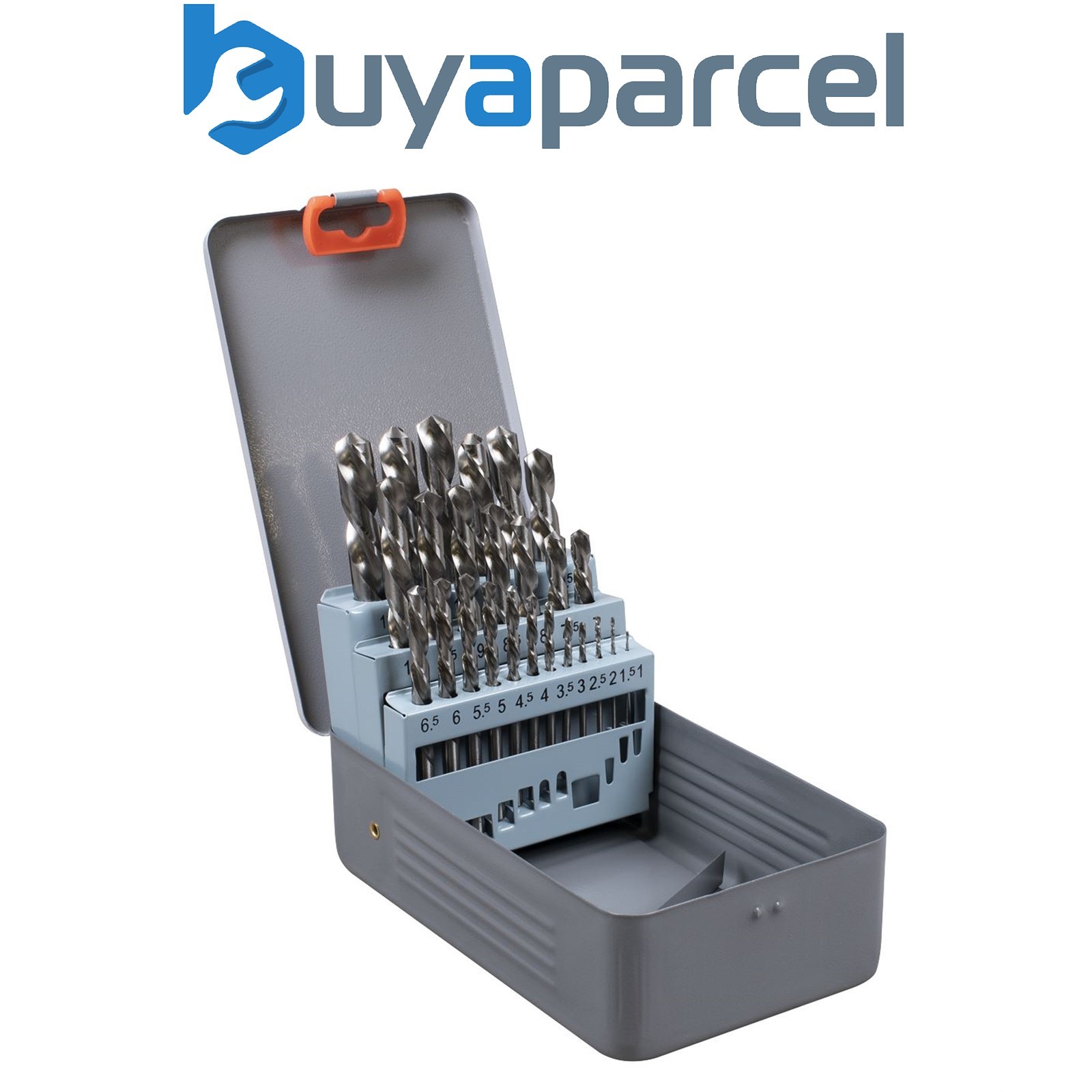 Sealey AK8191 Left-Hand Spiral Drill Bit Set 25pc