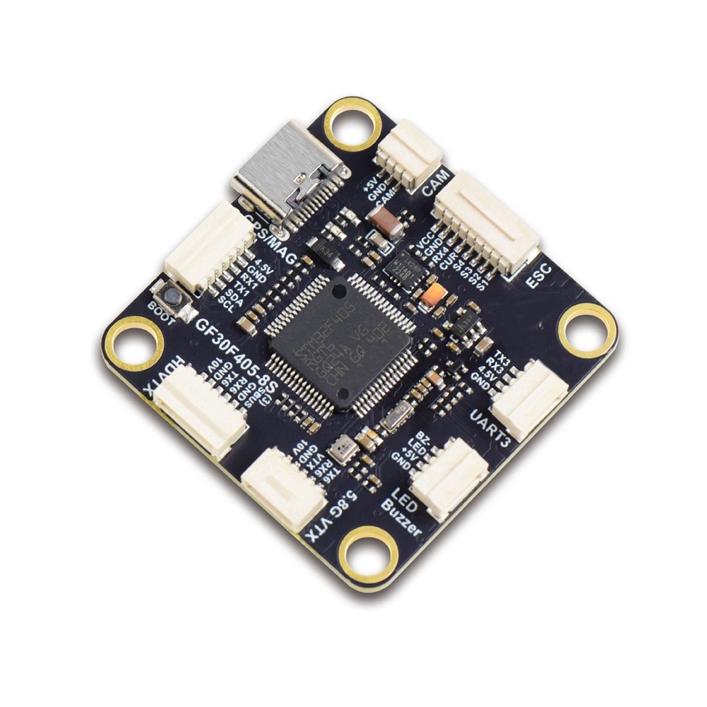GF30F405 Flight Controller with ICM42688P 3-8S Lipo Input Dshot 30.5mmx4mm6032