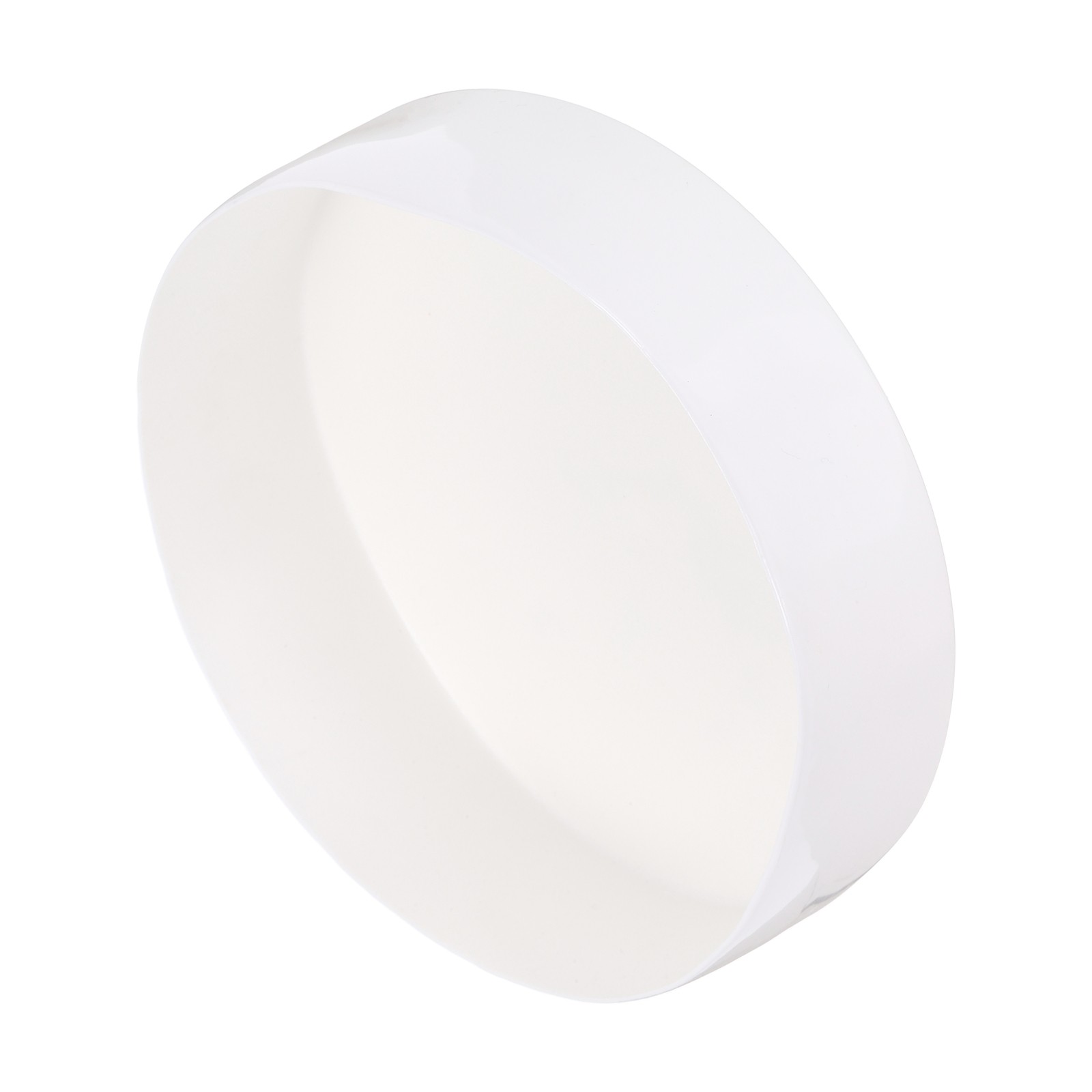 4pcs Rubber End Caps 200mm(7.9 inch) ID Screw Thread Protectors White