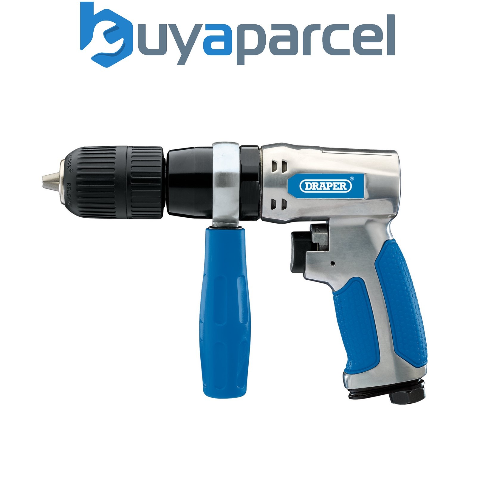 Draper 84121 Reversible Keyless Air Drill, 13mm