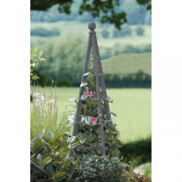 Large Garden Obelisk Outdoor Arch Heavy Duty Strong Roses Climbing Plants 1.9m