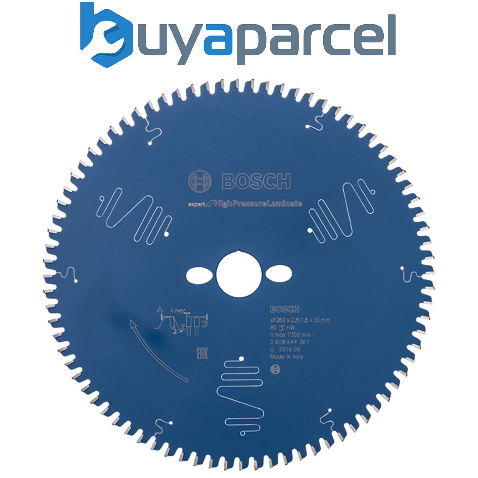 Bosch Expert for High Pressure Laminate Circular Saw Blade 260x30-80 2608644361