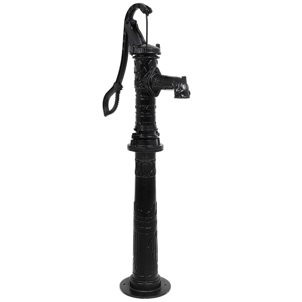Garden Water Pump with Stand Cast Iron Hand Well Shallow Irrigation vidaXL