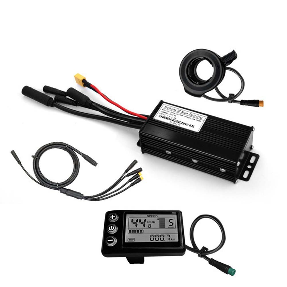 Three Mode Ebike Sine Controller 24V/36V/48V with S866 LCD Display 6409