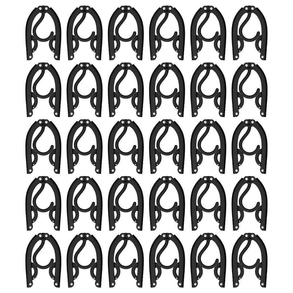 30 Pcs Travel Hangers Portable Foldable Travel Hanger Organizer,5516