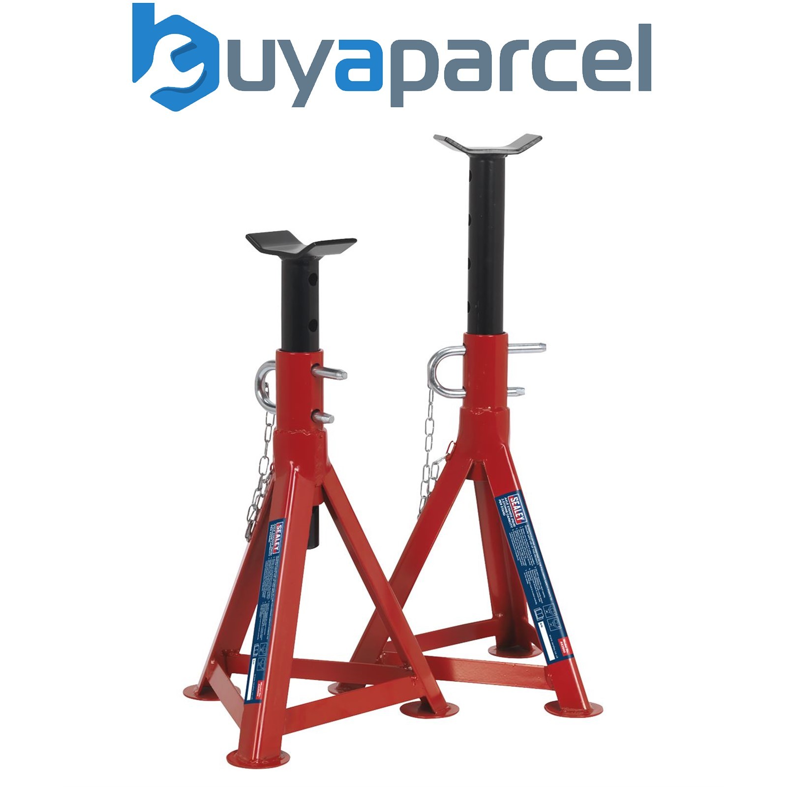 Sealey AS2500 Premier Axle Stands (Pair) 2.5 Tonne Capacity per Stand