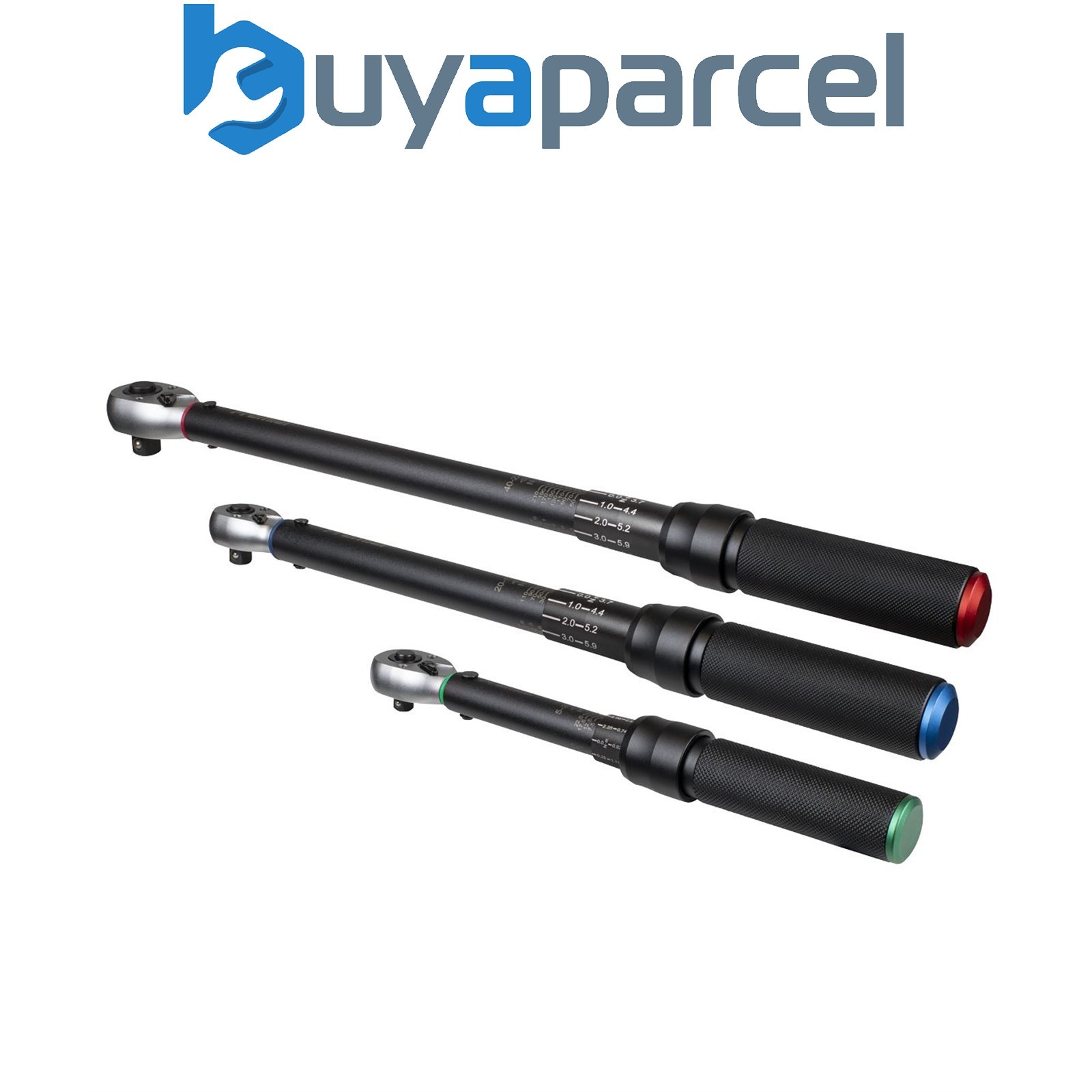 Sealey STW900SETB Torque Wrench Micrometer 3pc Set Premier Black