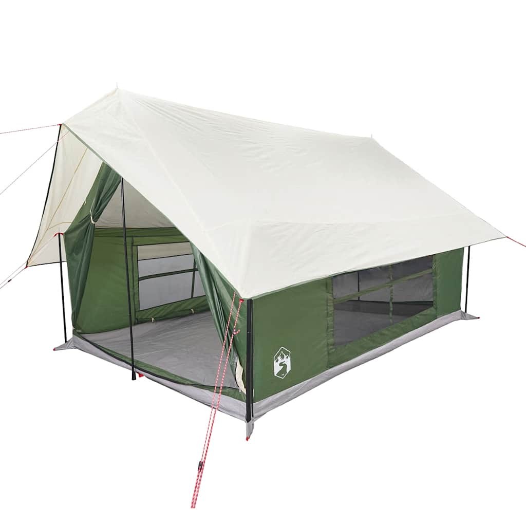 Camping Tent 5-Person Patio Lightweight Dome Green Waterproof vidaXL
