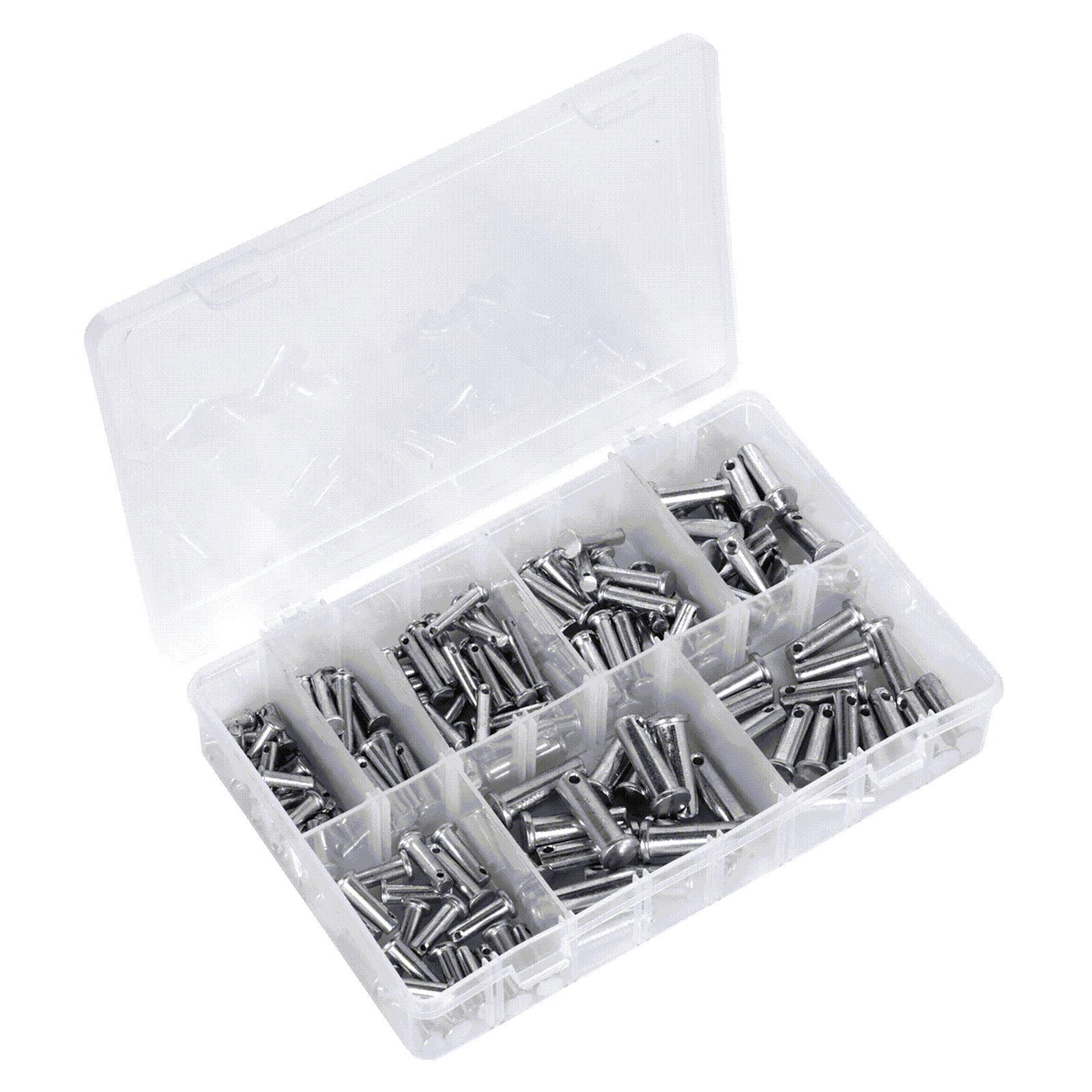Sealey Clevis Pin Assortment 200pc Imperial - Part No. AB019CP