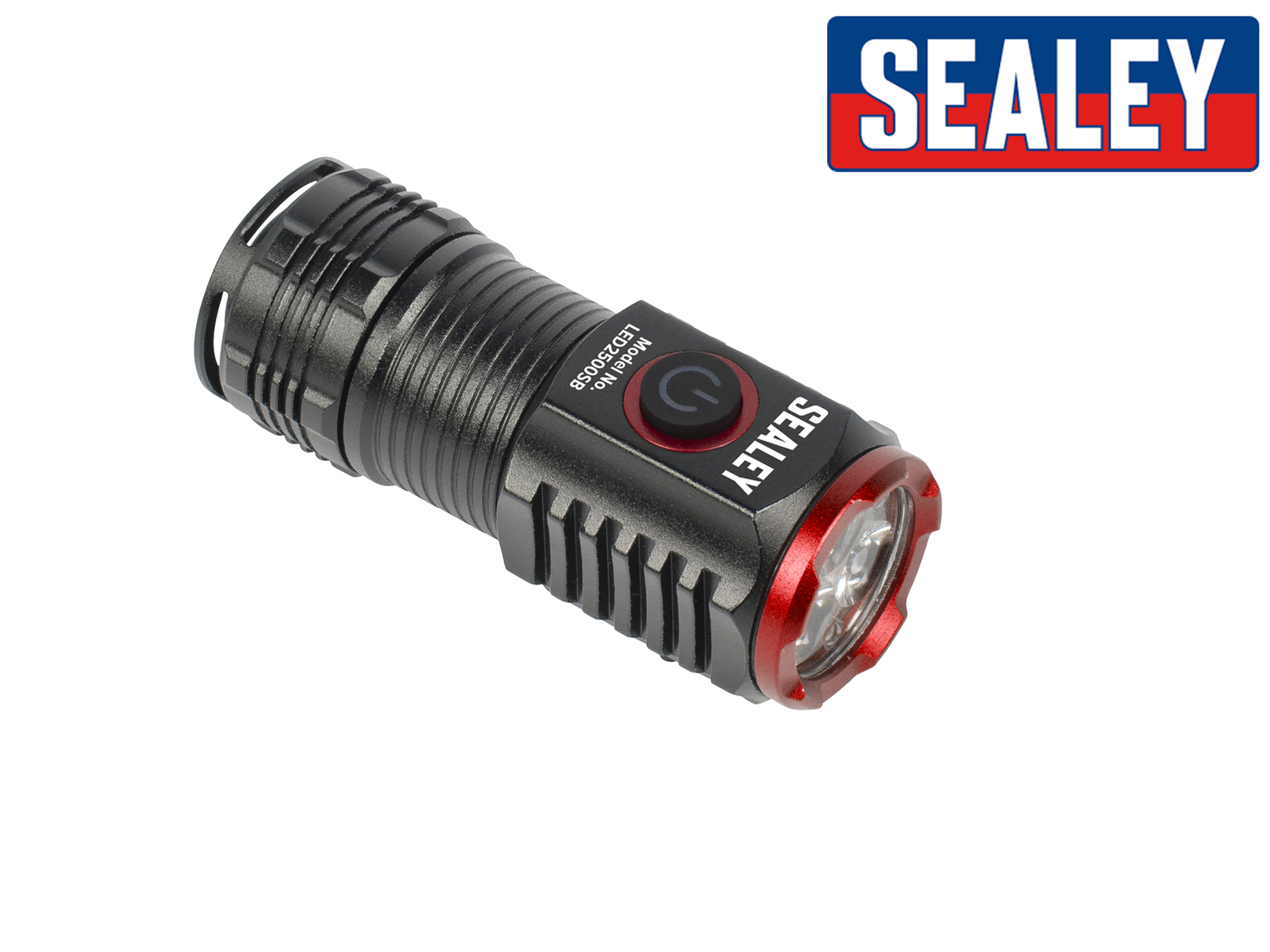 Sealey Super Beam 2500 Lumen Pocket Light Torch 24w Rechargeable Aluminium EDC