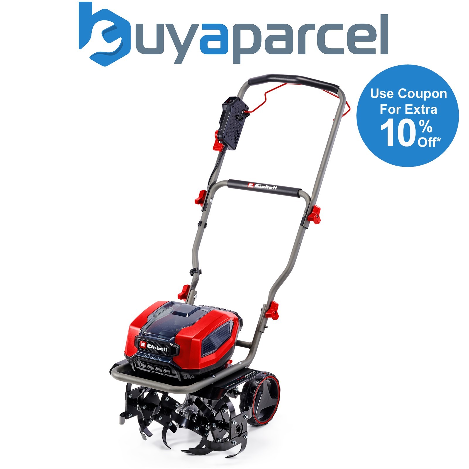 Einhell Professional Cordless Twin 18v / 36v Tiller Cultivator GP-CR 36/45 Li E