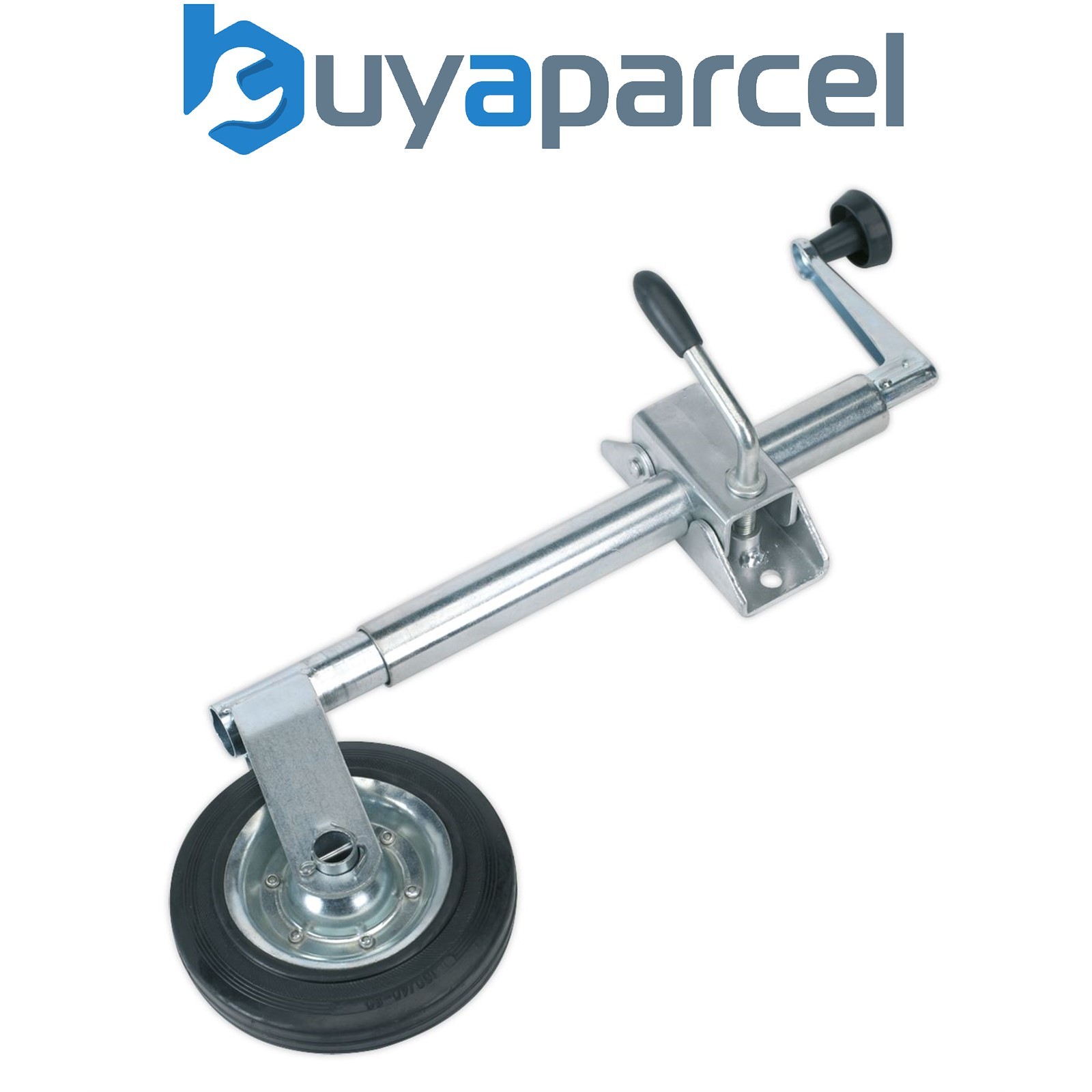 Sealey TB371 Jockey Wheel & Clamp 35mm - 150mm Solid Wheel