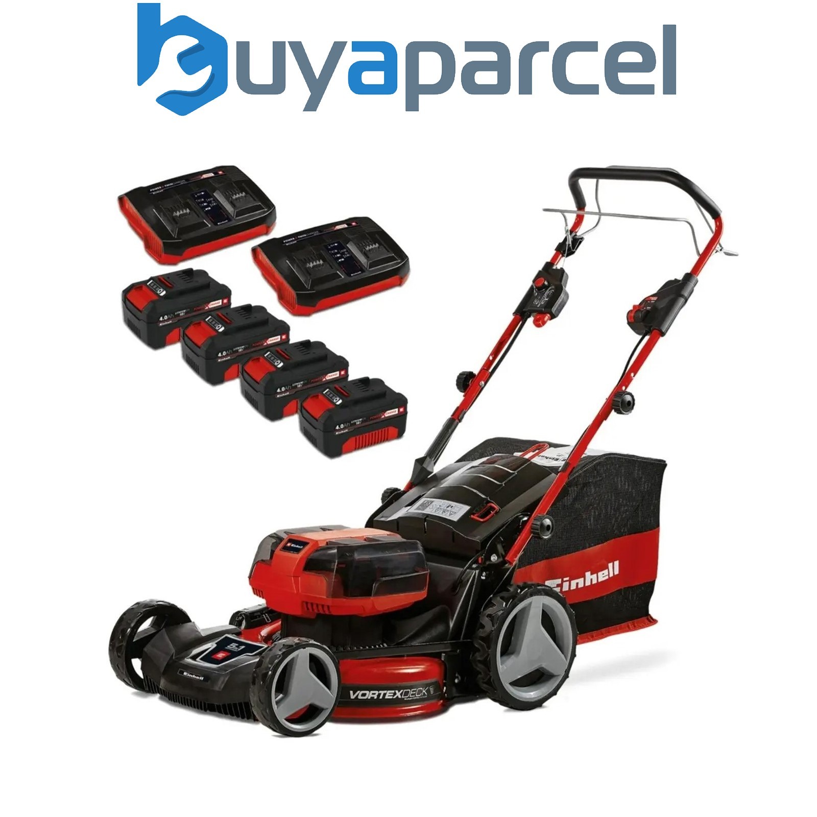 Einhell Professional 18v 36v Lawnmower 47cm Self Propelled GP-CM 36/47 S HW Li