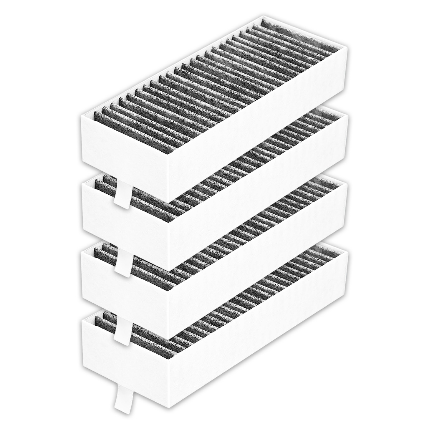 Carbon Filter for BOSCH Cooker Hood 17004805 17004811 HEZ9VRCR0 HEZ9VRUD0 4 Pack