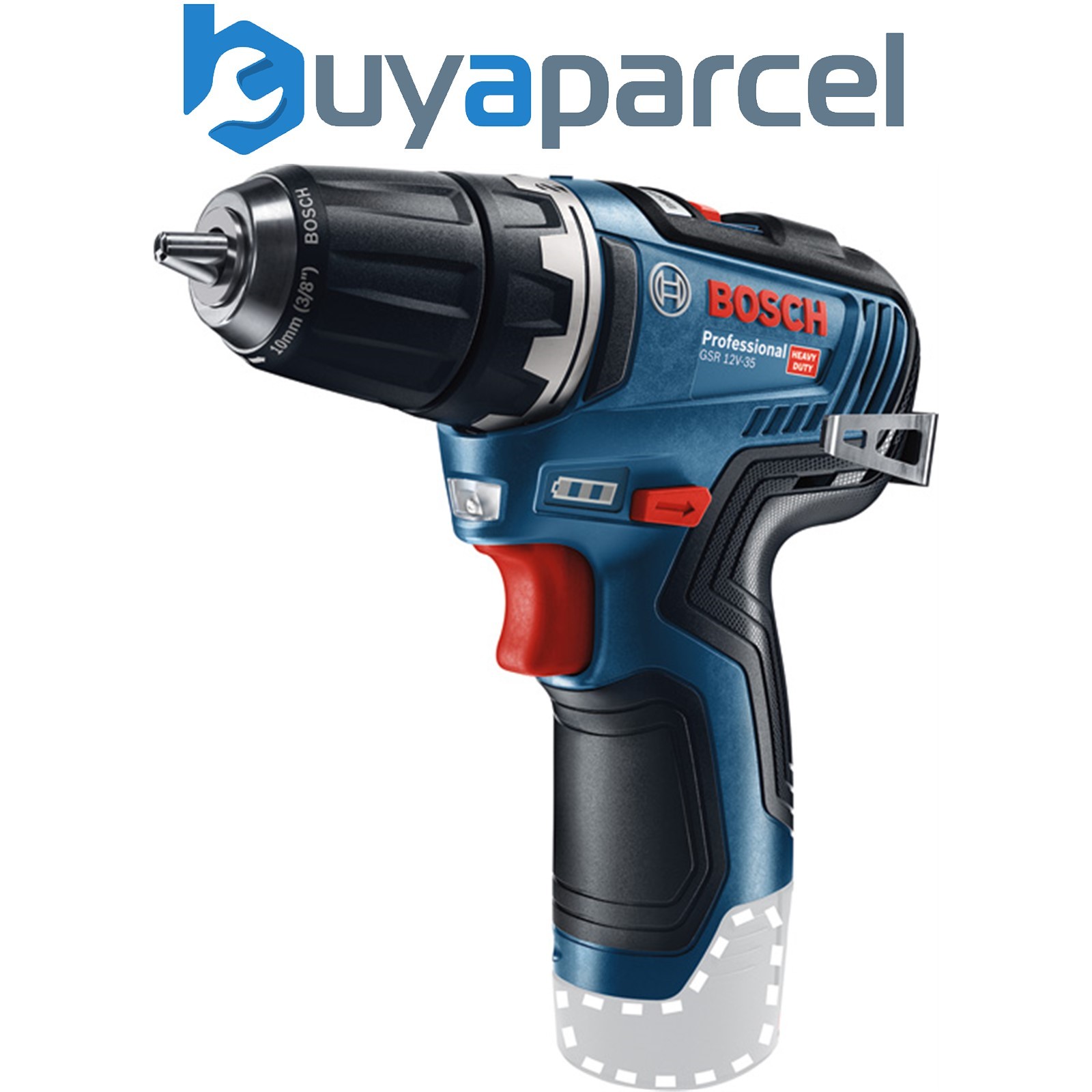 Bosch PRO 12v Cordless Drill/Driver GSR 12V-35 Carton box L-Boxx i 06019H8000