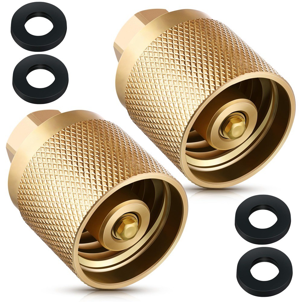 3X(2 Pack Forklift Connector Female 7141F, Propane Tank Adapter, 1-1/4Inch5708