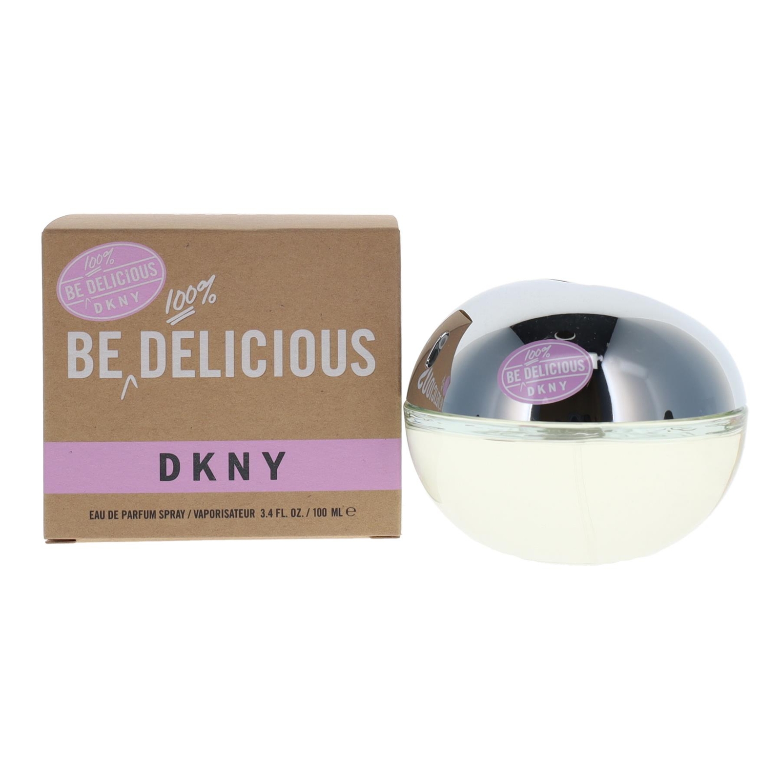 DKNY Be 100% Delicious 100ml Eau de Parfum for Women EDP HER NEW