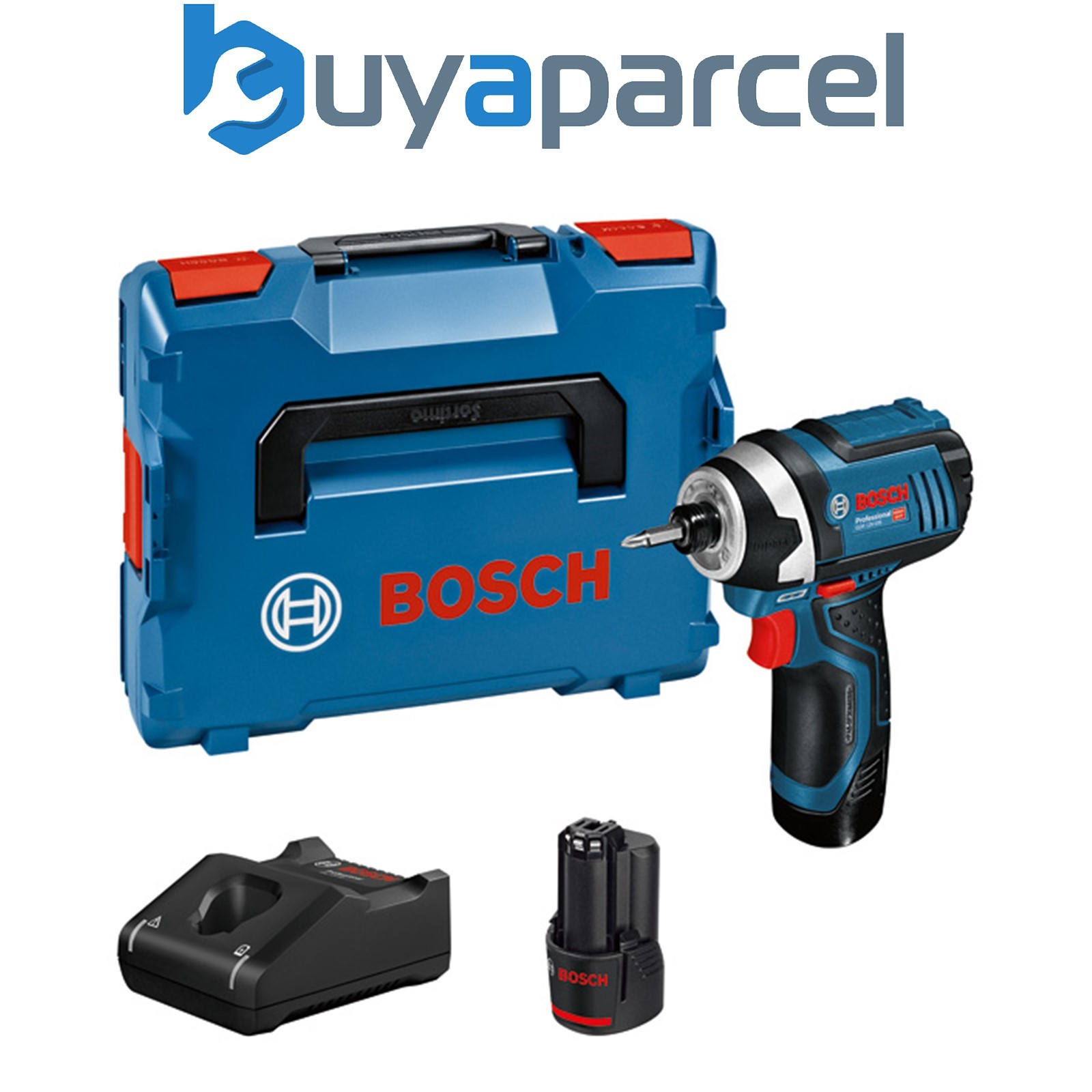 Bosch PRO 12v Cordless Impact Driver GDR 12V-105 L-Boxx 102 06019A6976