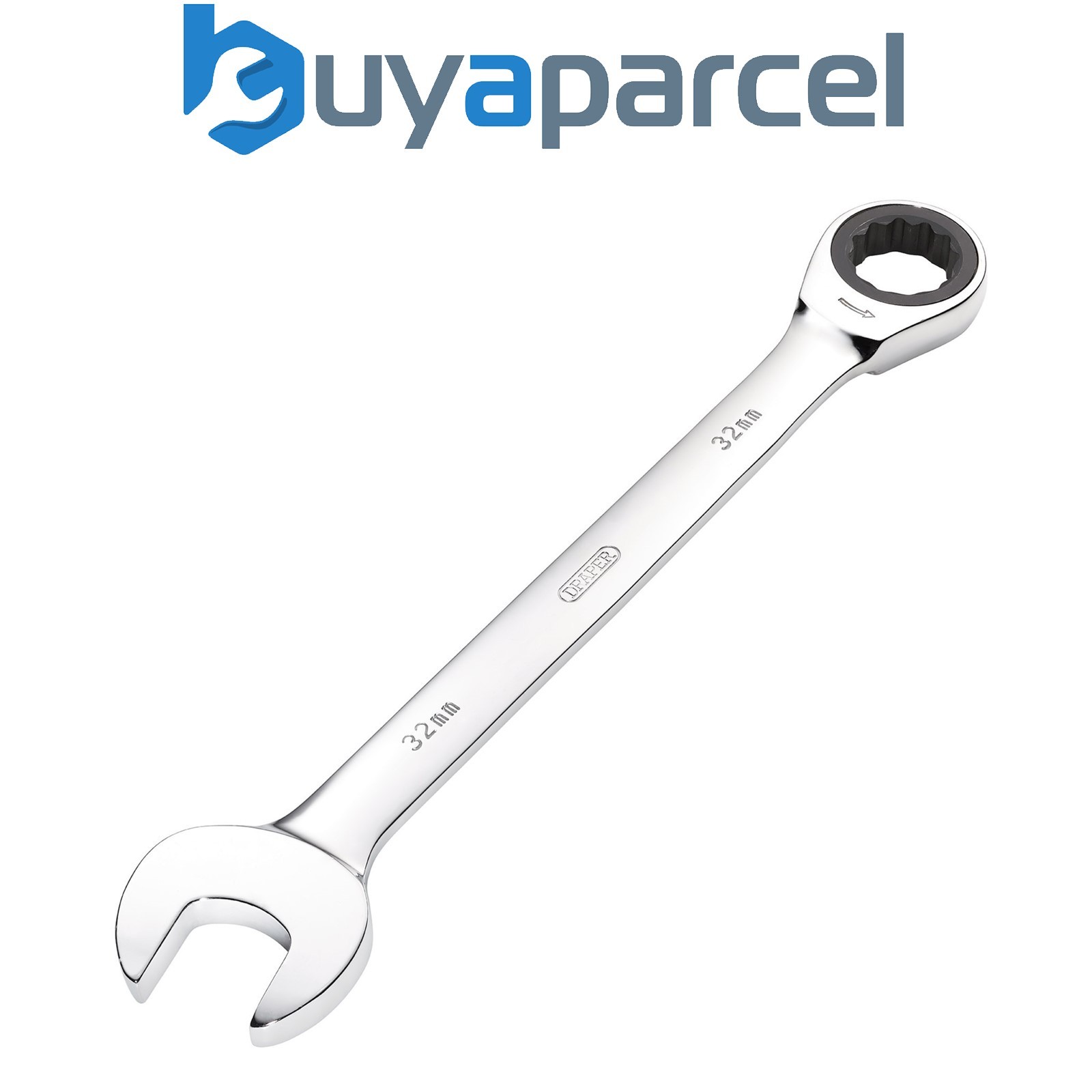 Draper 31027 Metric Ratcheting Combination Spanner, 32mm
