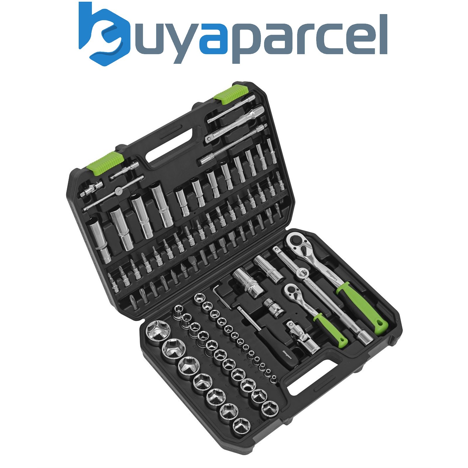 Sealey S01210 Siegen Socket Set 1/4" & 1/2"Sq Drive 94pc