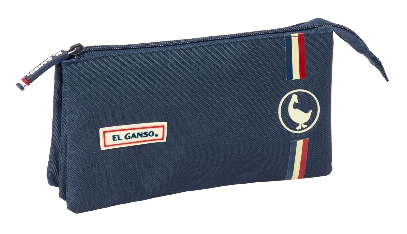 Safta EL Goose Eclipse – Triple Pencil Case, Children's Pencil Case, Ideal for S