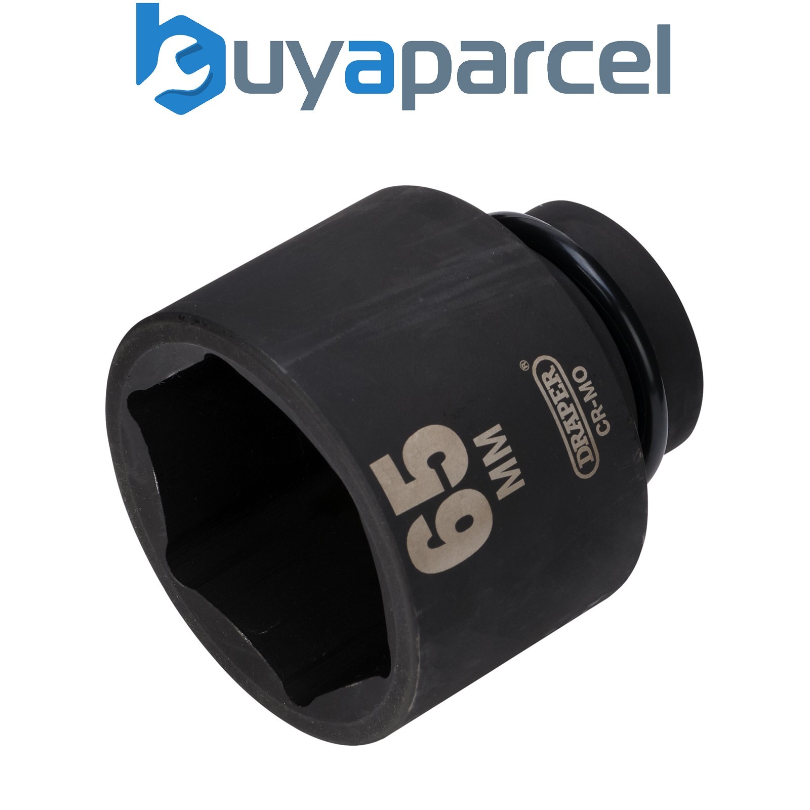 Draper 05158 Draper HI-TORQ 6 Point Deep Impact Socket, 1" Sq. Dr., 65mm