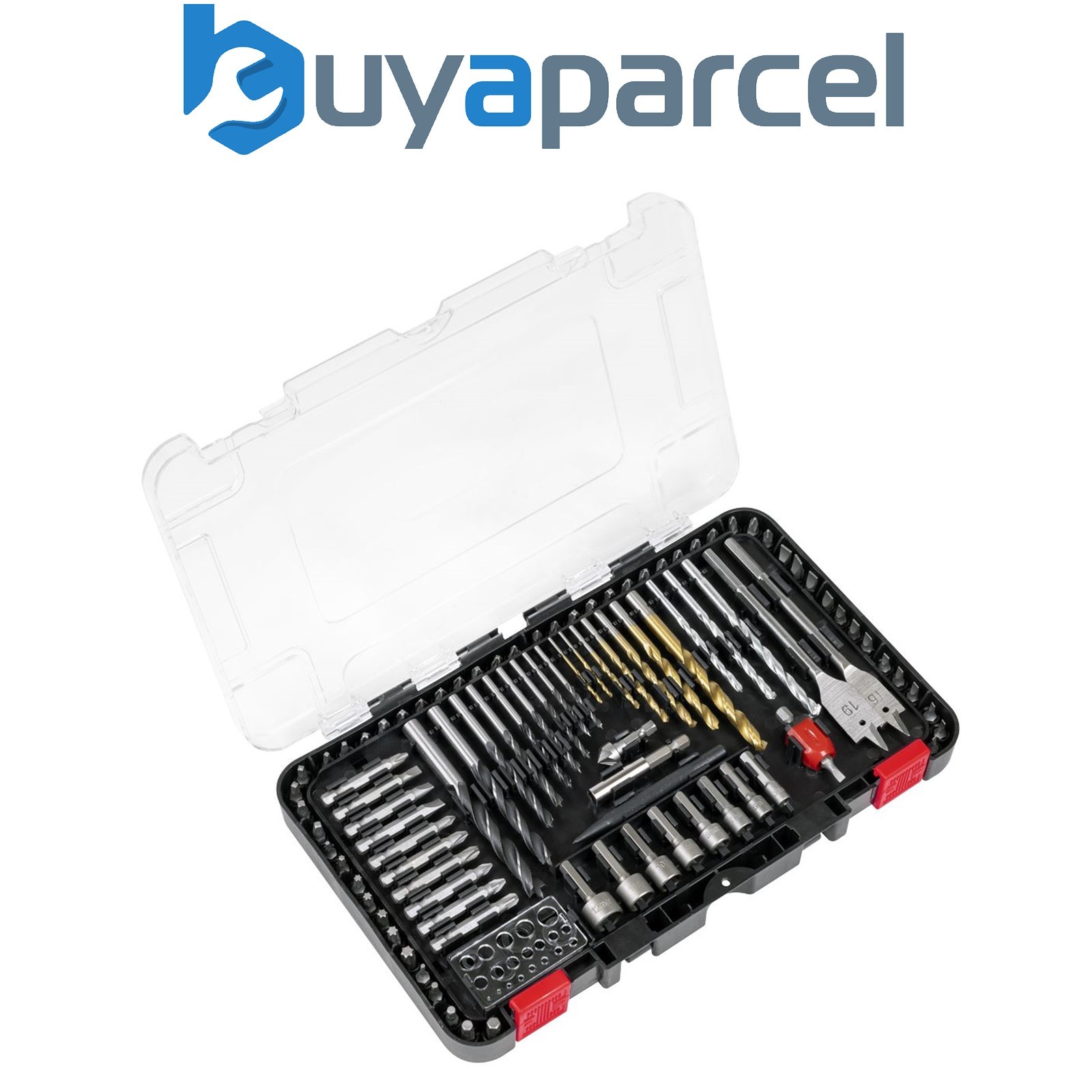 Sealey AK47104 Drill & Bit Accessory Set 104pc