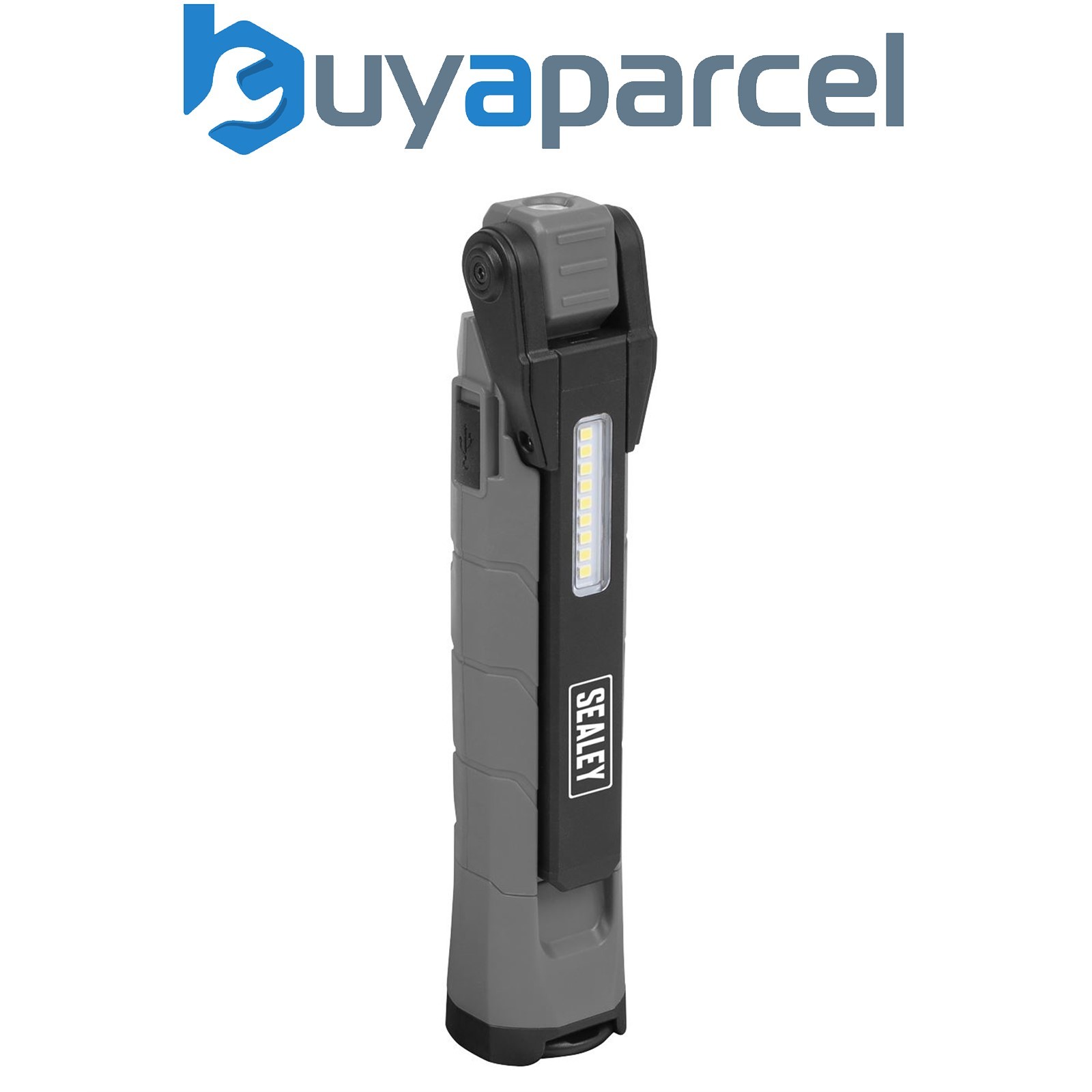 Sealey LED3605GR Rechargeable 360� Inspection Light 10W & 2 x 4W SMD LED - Grey