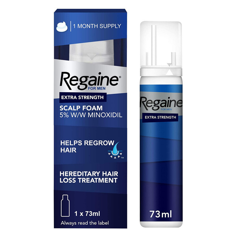 Regaine 5% Extra Strength Hair Regrowth Foam for Men 1 Months Supply