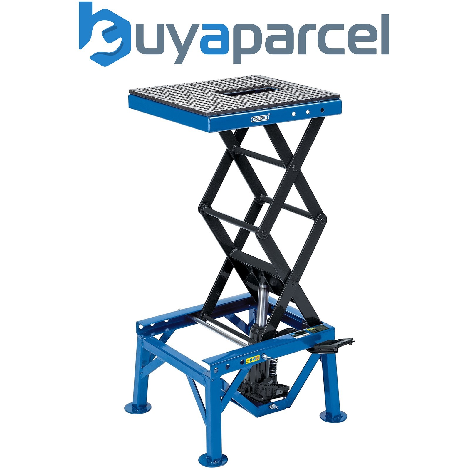 Draper 70212 Hydraulic Motorcycle Scissor Lift, 135kg