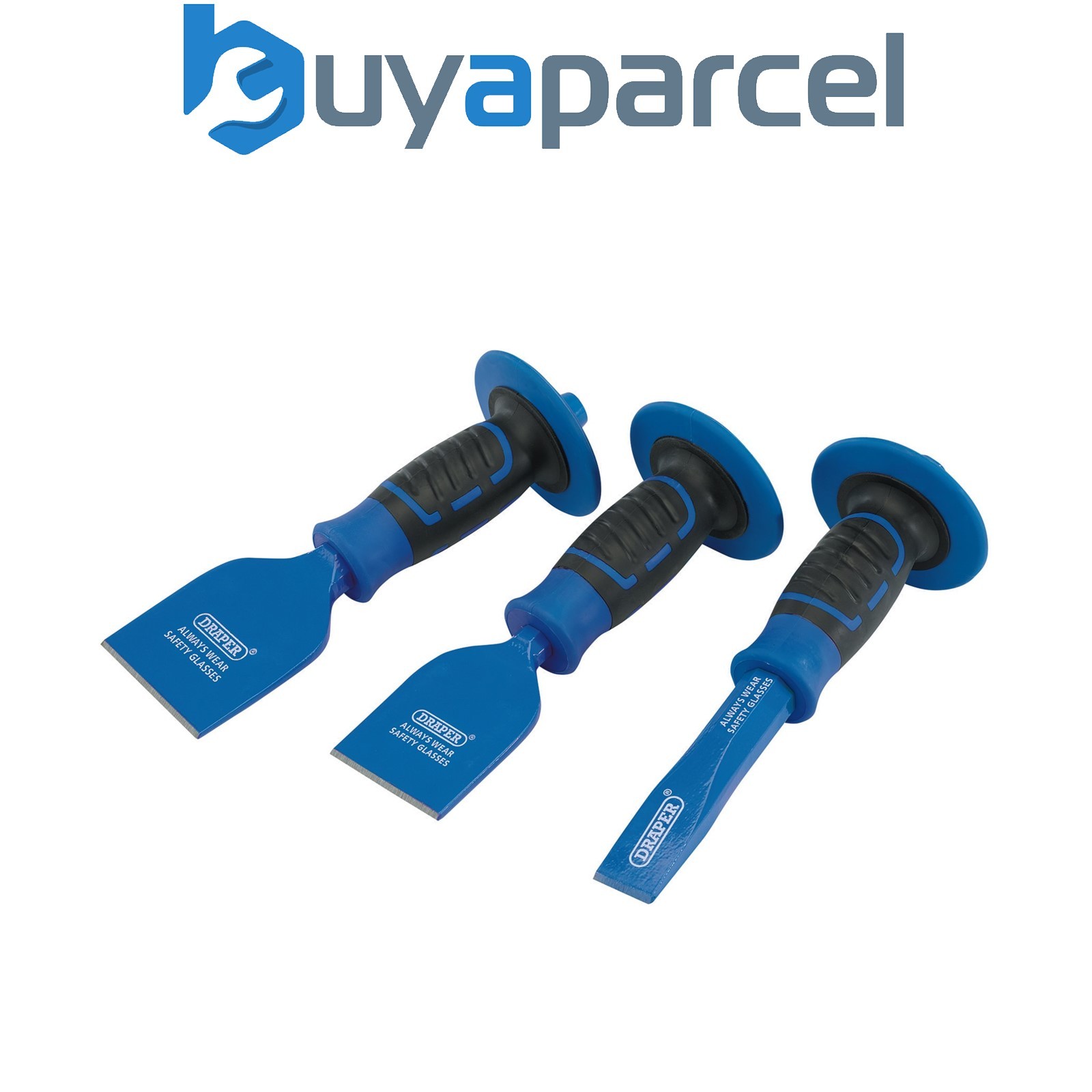 Draper 70375 Bolster and Chisel Set (3 Piece)