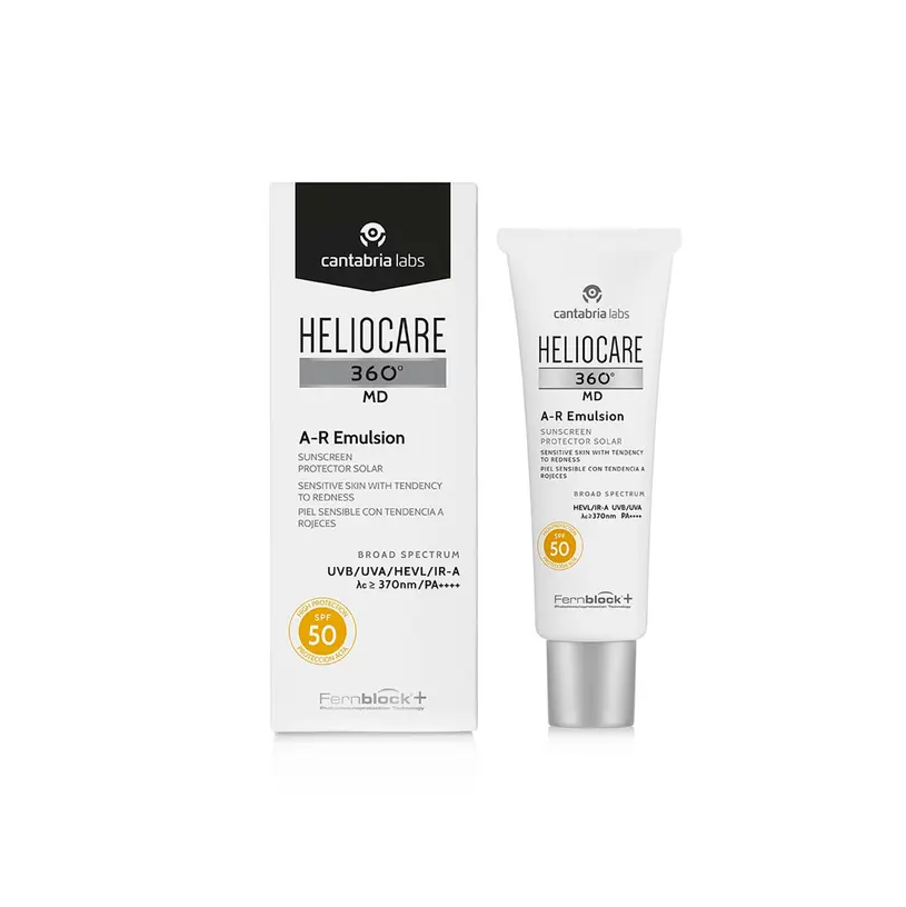 Heliocare 360 A-R Emulsion SPF50+ 50ml Sunscreen for Sensitive Skin