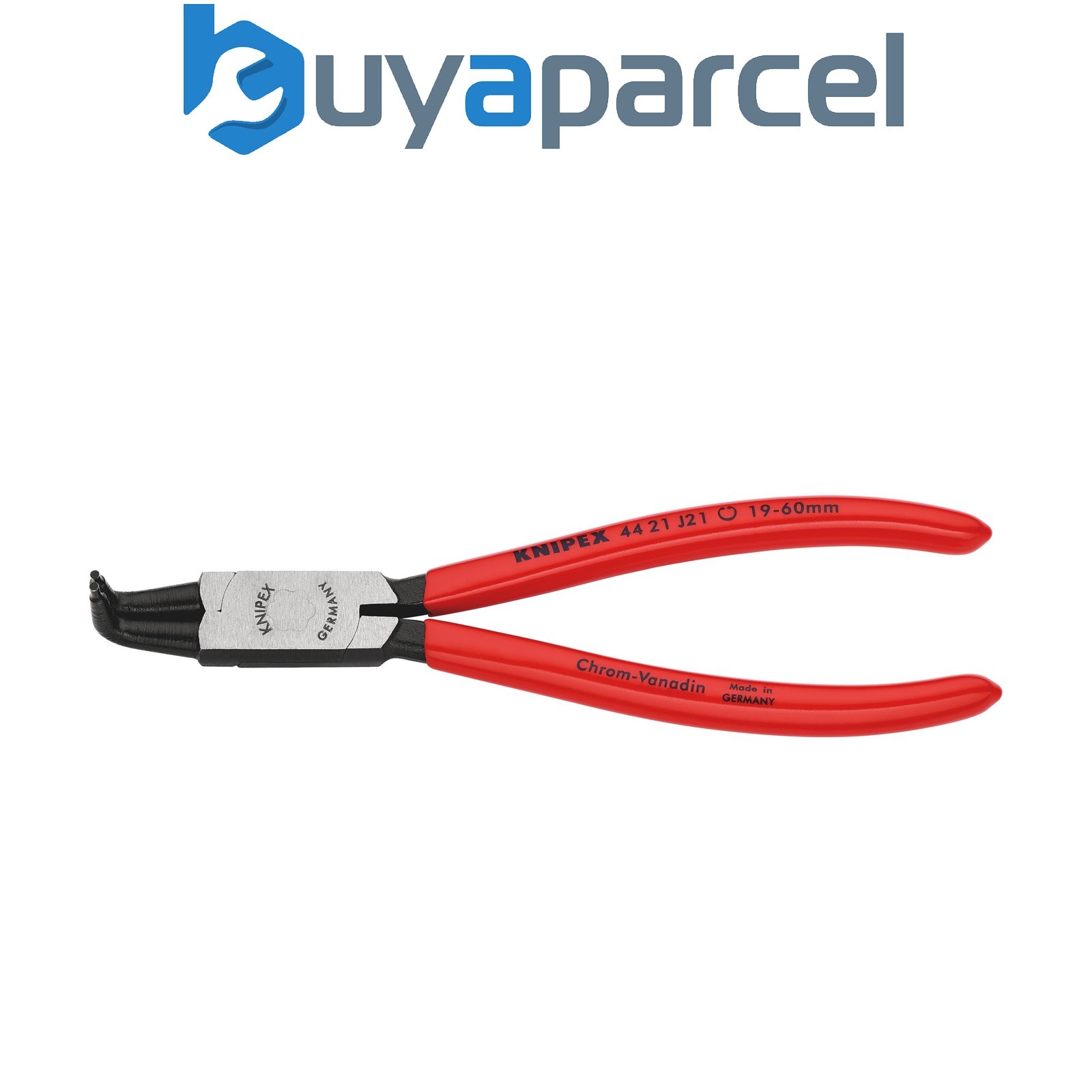 Draper 56174 KNIPEX 44 21 J21 SBE Circlip Pliers, 170mm