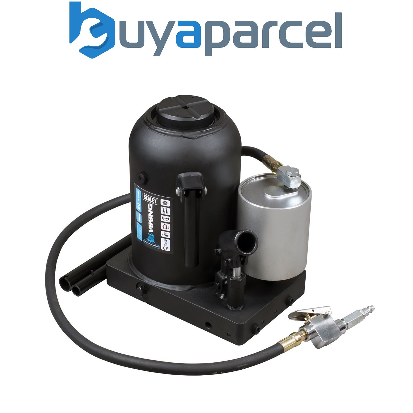 Sealey AM50S Viking Manual/Air Hydraulic Bottle Jack 50 Tonne