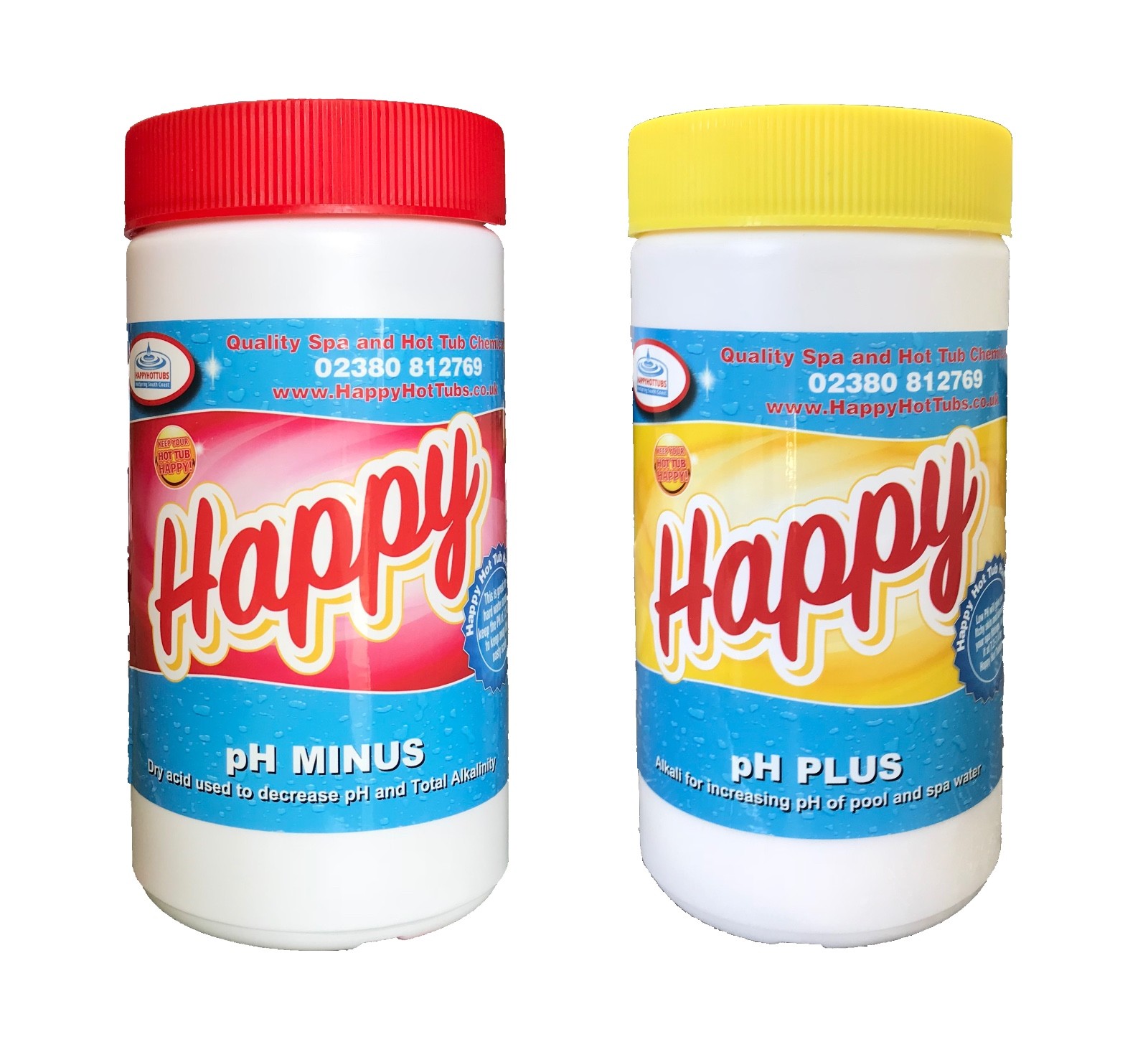 PH Bundle" 1KG Ph+ Plus And 1.5KG PH- Minus Hot Tub Swimming Pool Tubs Spa - +