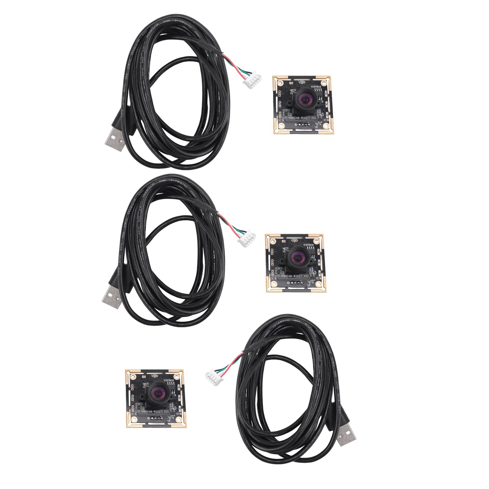 3PCS Camera Module 100 Degree OV9732 2M Cable 1280x720 30fps,Compatible for9455