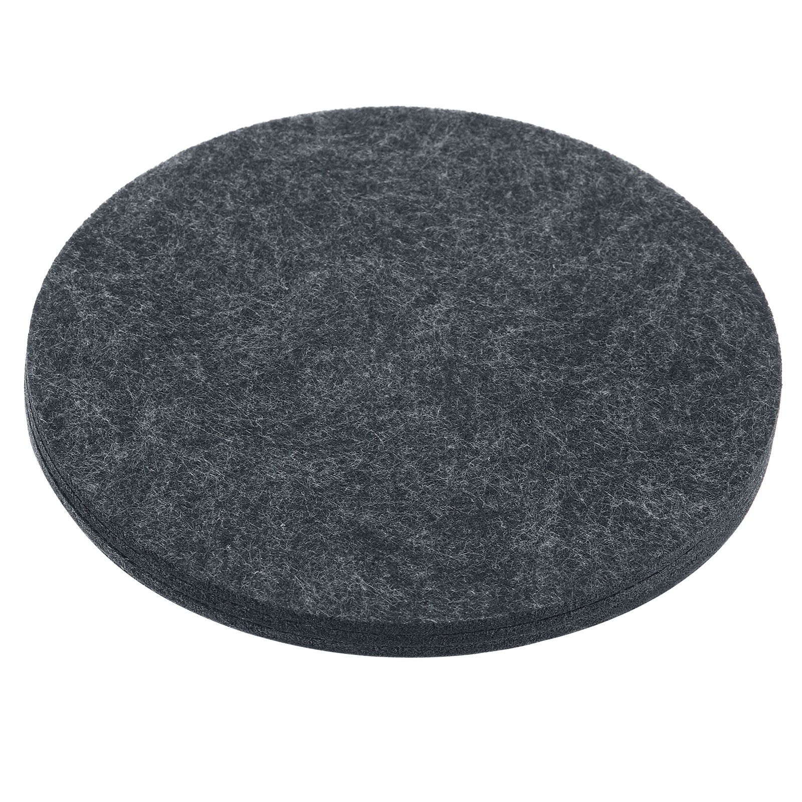 3 Pcs Plant Coasters 16" Reversible Round Felt Pad Mat, Grey