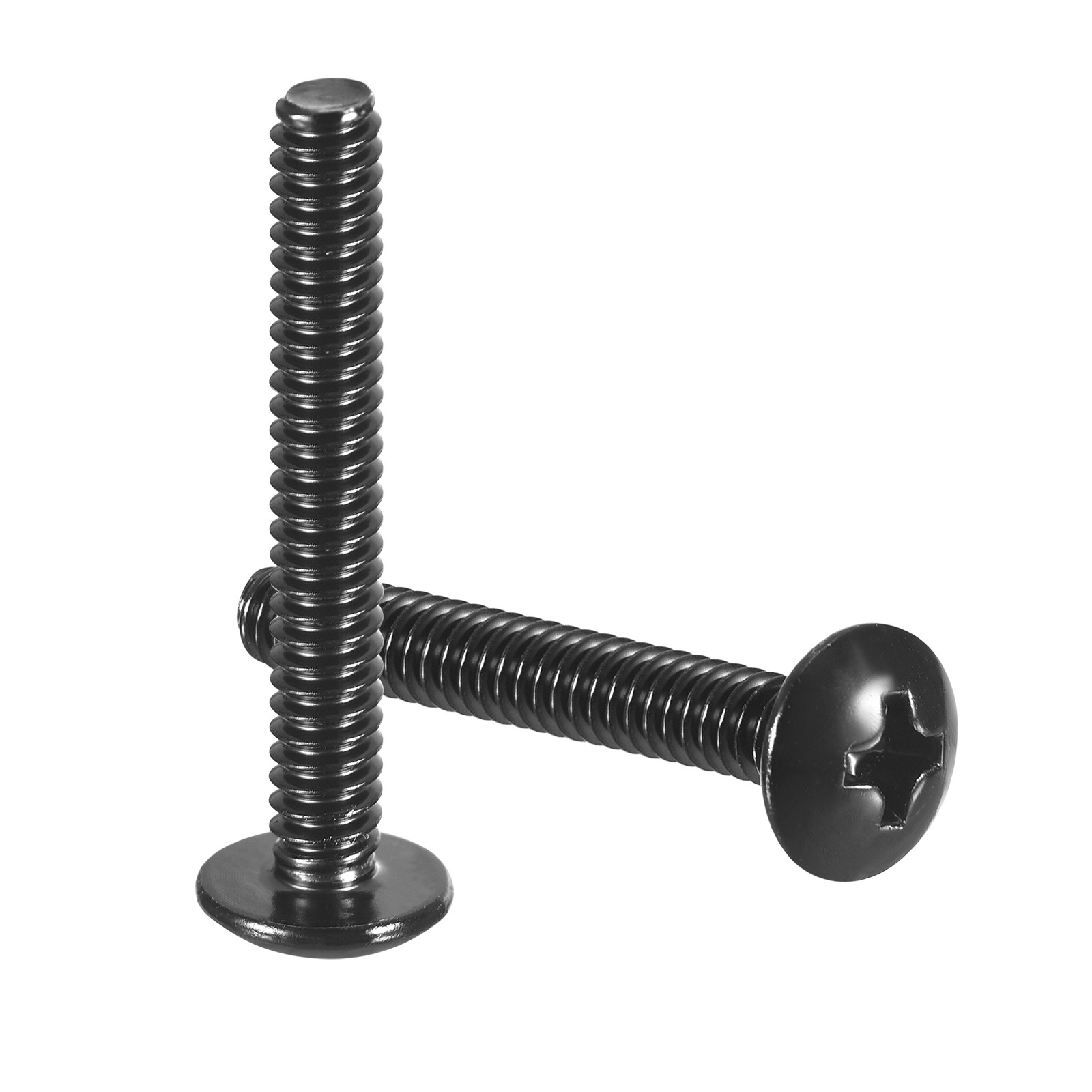 #8-32 x 1-1/4" Truss Head Phillips Machine Screws, 100 Pcs 304 Stainless Steel