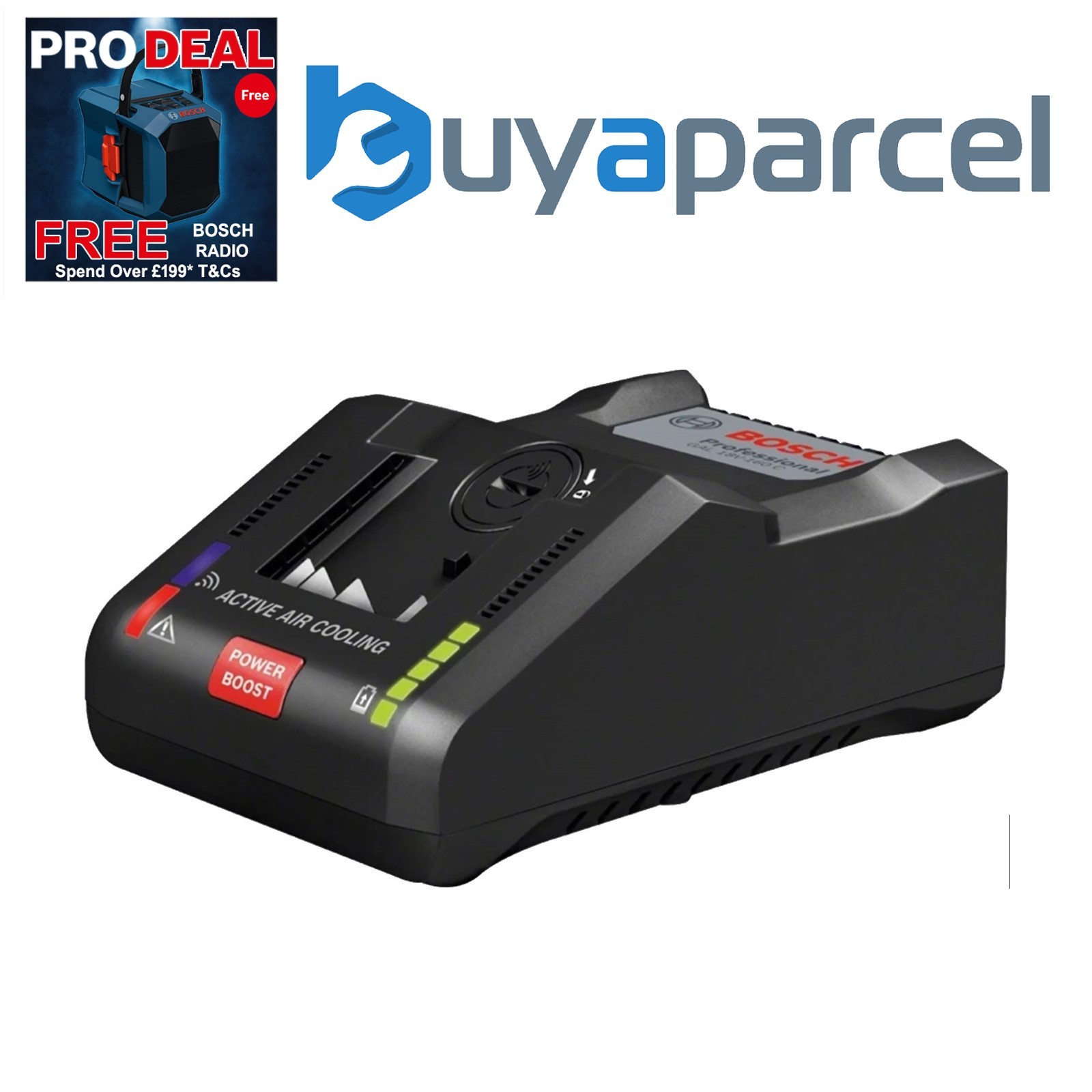 Bosch GAL18V-160 Professional 18V ProCORE Rapid Charger GAL 18V-160 Smart 16A